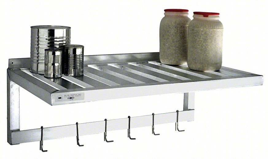 TBarWll Shlf,13x20x48in,ShlfCap 600lb
