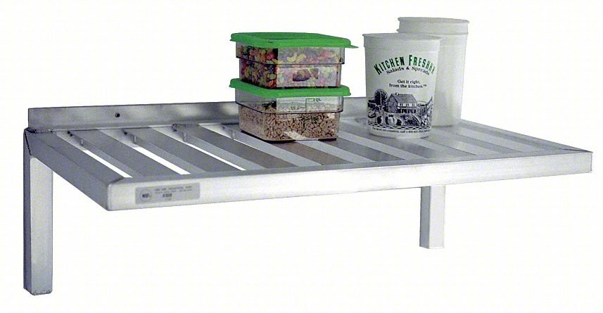 TBar Wll Shlf,13x20x60in,ShlfCap 500lb