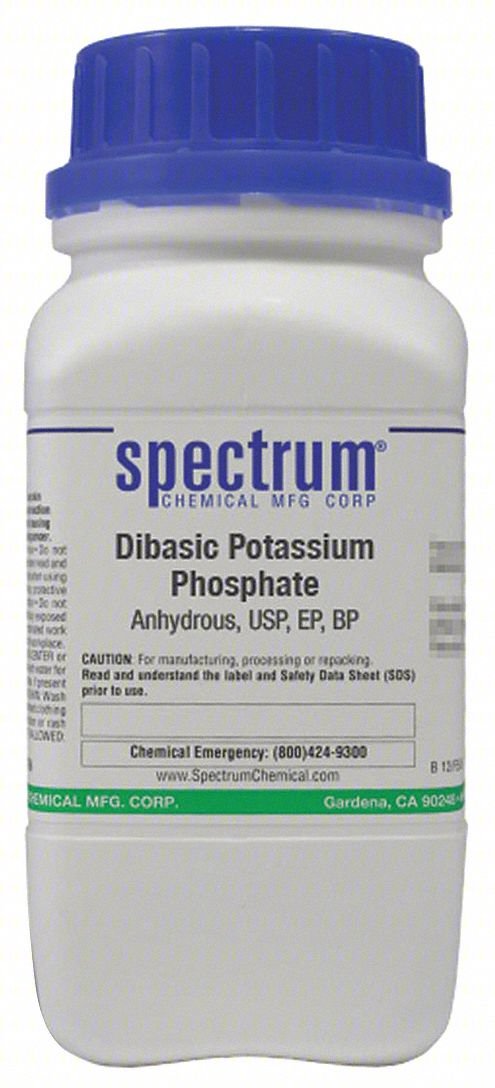 Dibasic K Phspht,Anhdrs,USP,EP,BP,500g