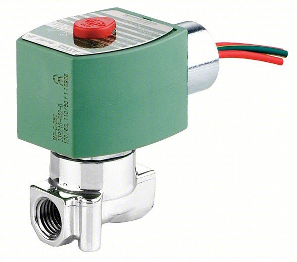 Solenoid Valve,SS,NC,Air, Inert Gas