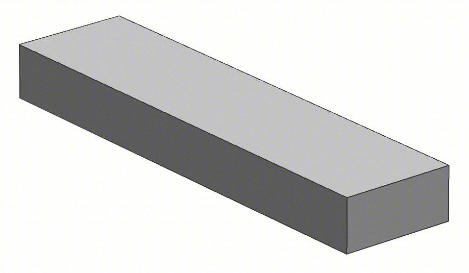 Flat Bar Stock 6061,24 in Overall L