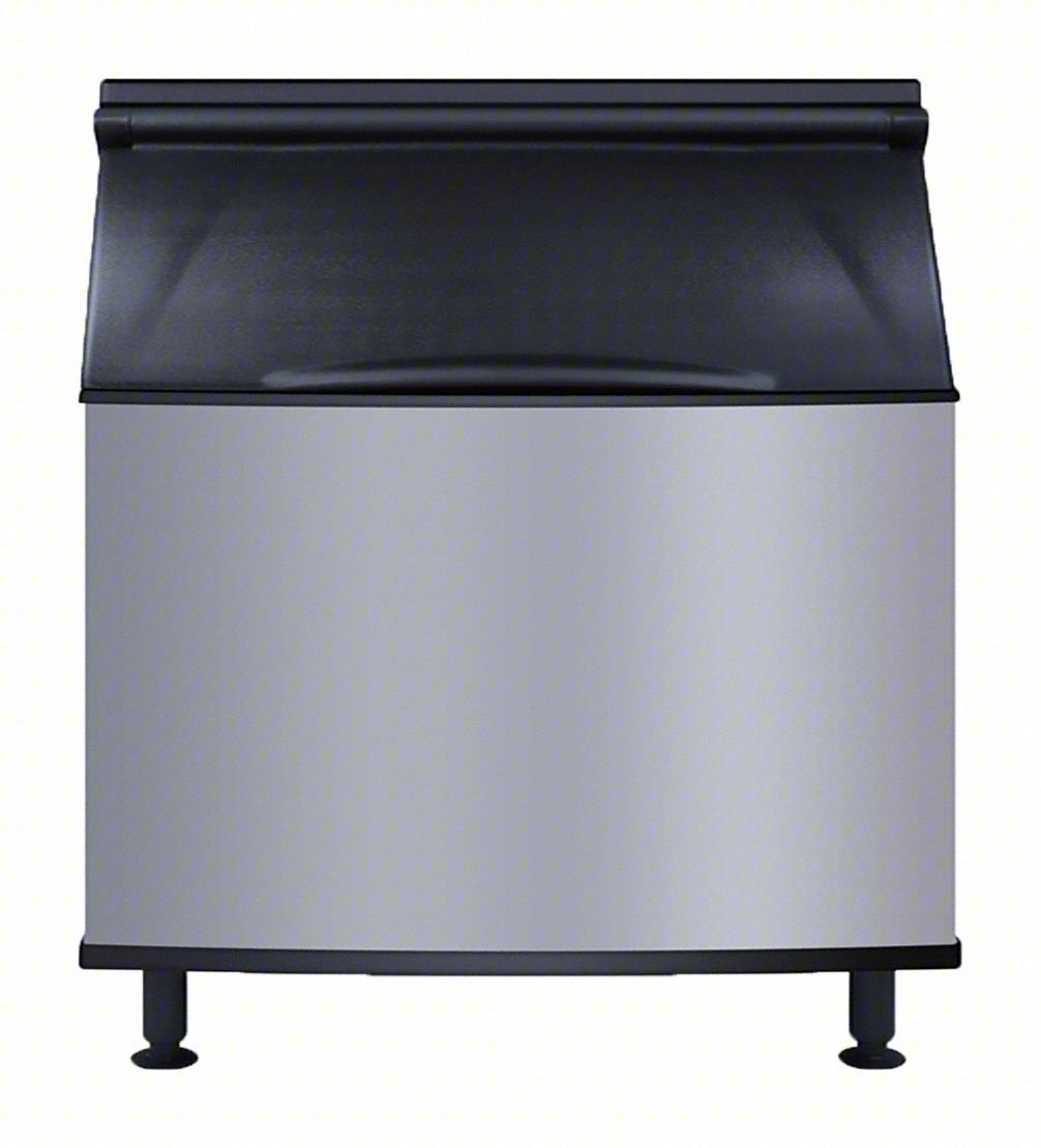 Stationary Ice Storage Bin,710 lb Cap