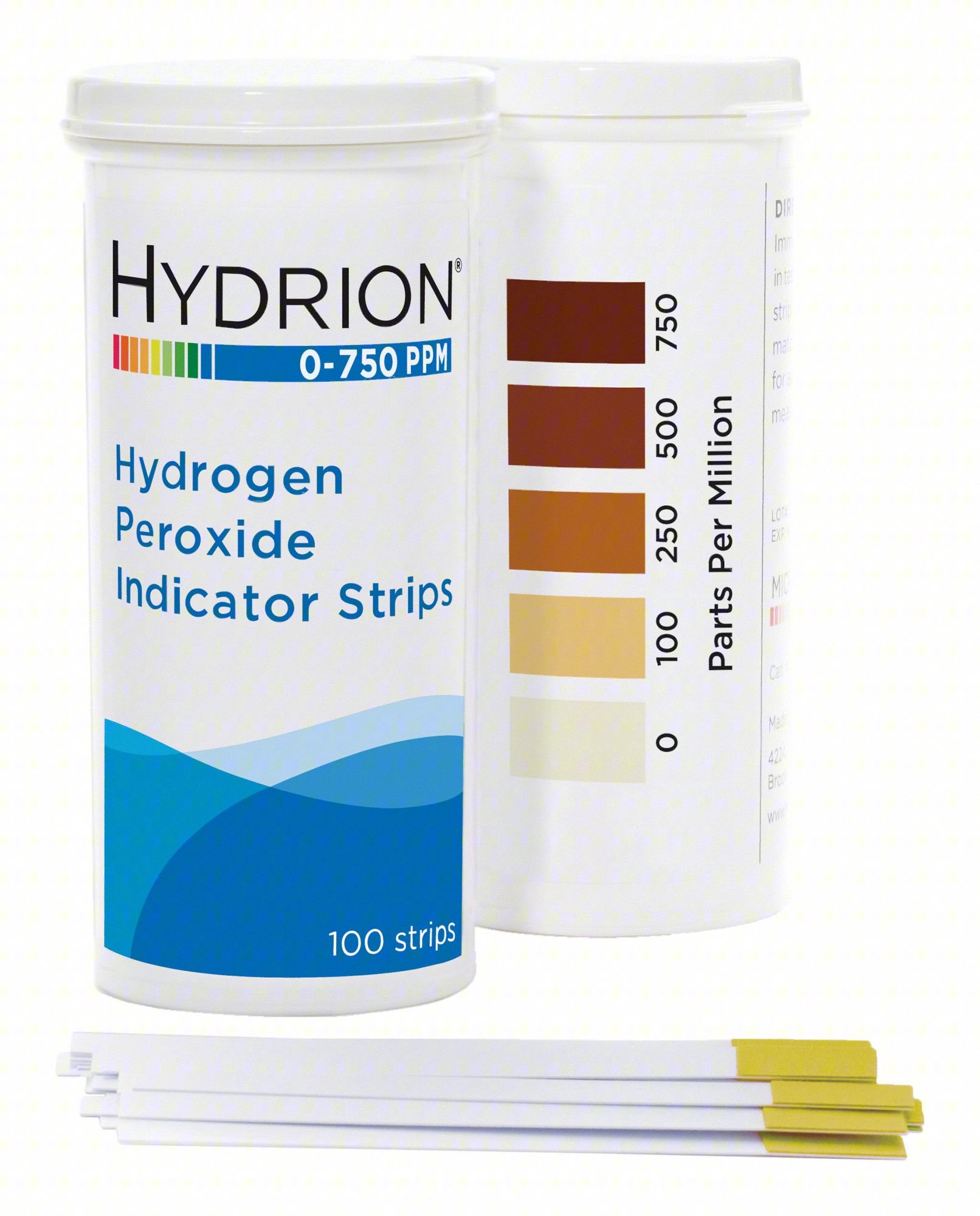TEST,100-750 PPM HYDROGEN PEROXIDE,PK6