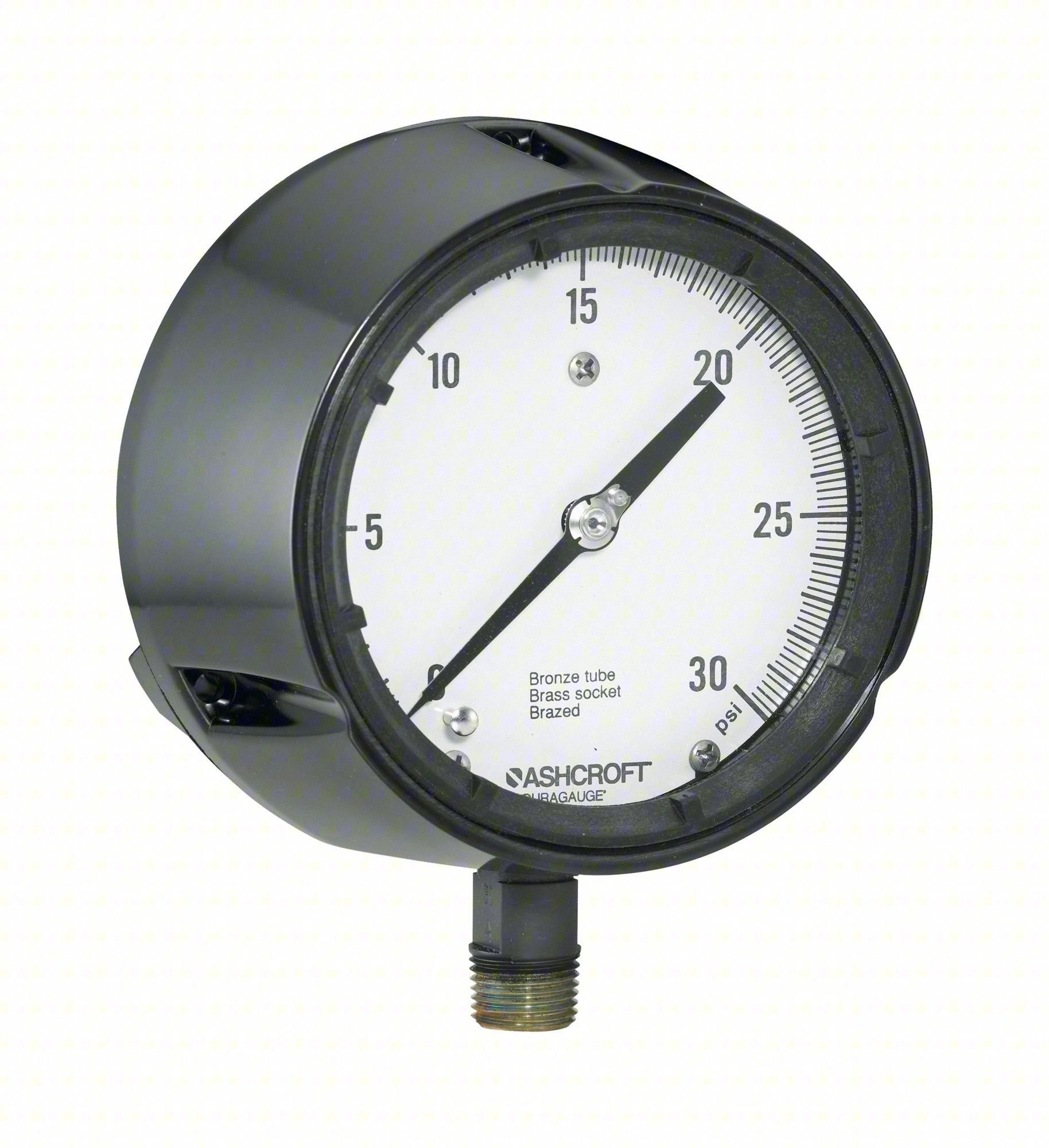 PRESSURE GAUGE: 0 PSI / HG TO 200 PSI, 4