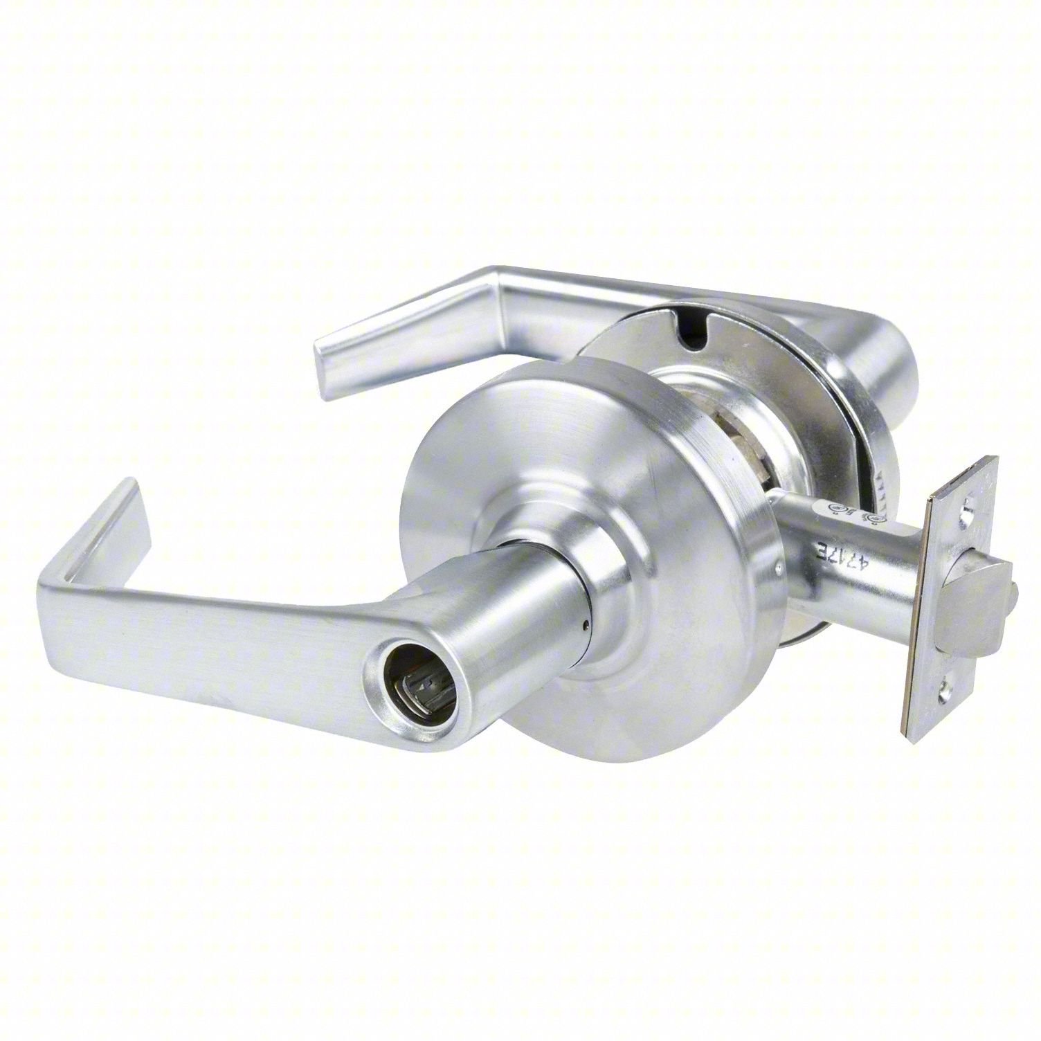 Sat Lever Classroom Lock, Satin Chrome