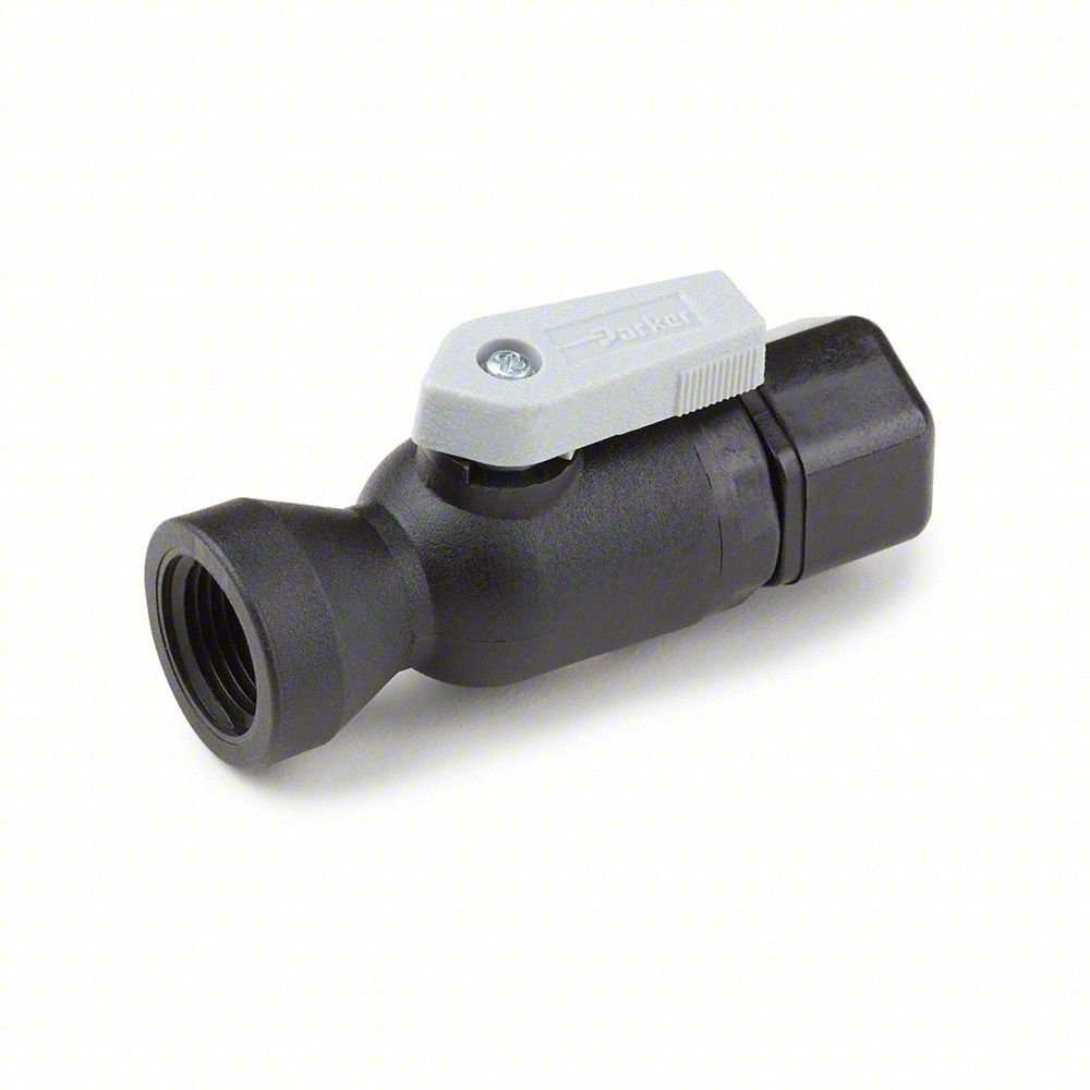 MANUAL 2-WAY BALL VALVE,COMP,POLYPRO