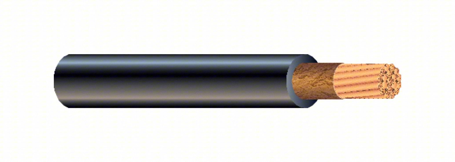 WELDING CABLE: 2/0 AWG CONDUCTOR SIZE, B