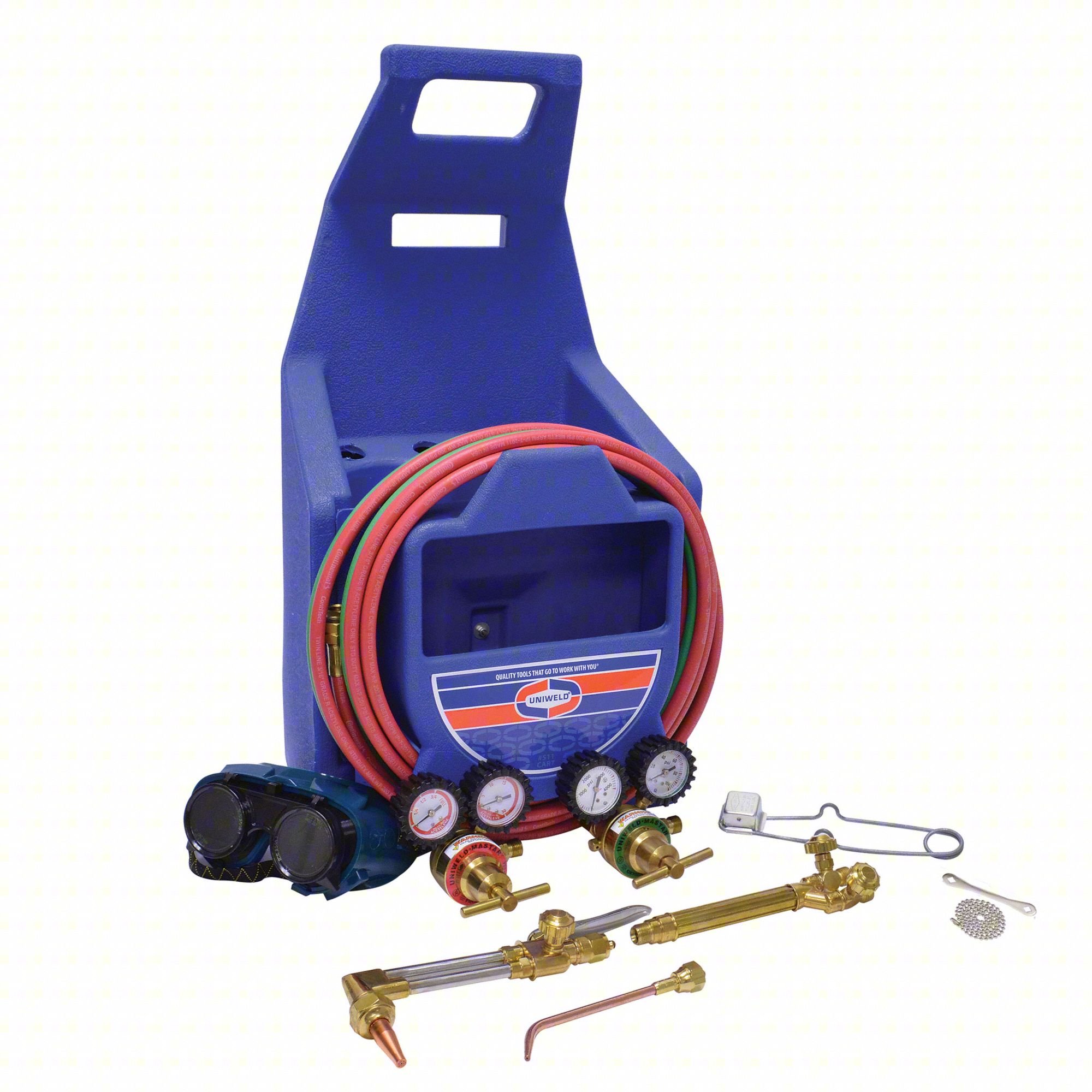 TOTE OUTFIT W/O CYLINDERS: ACETYLENE, CG