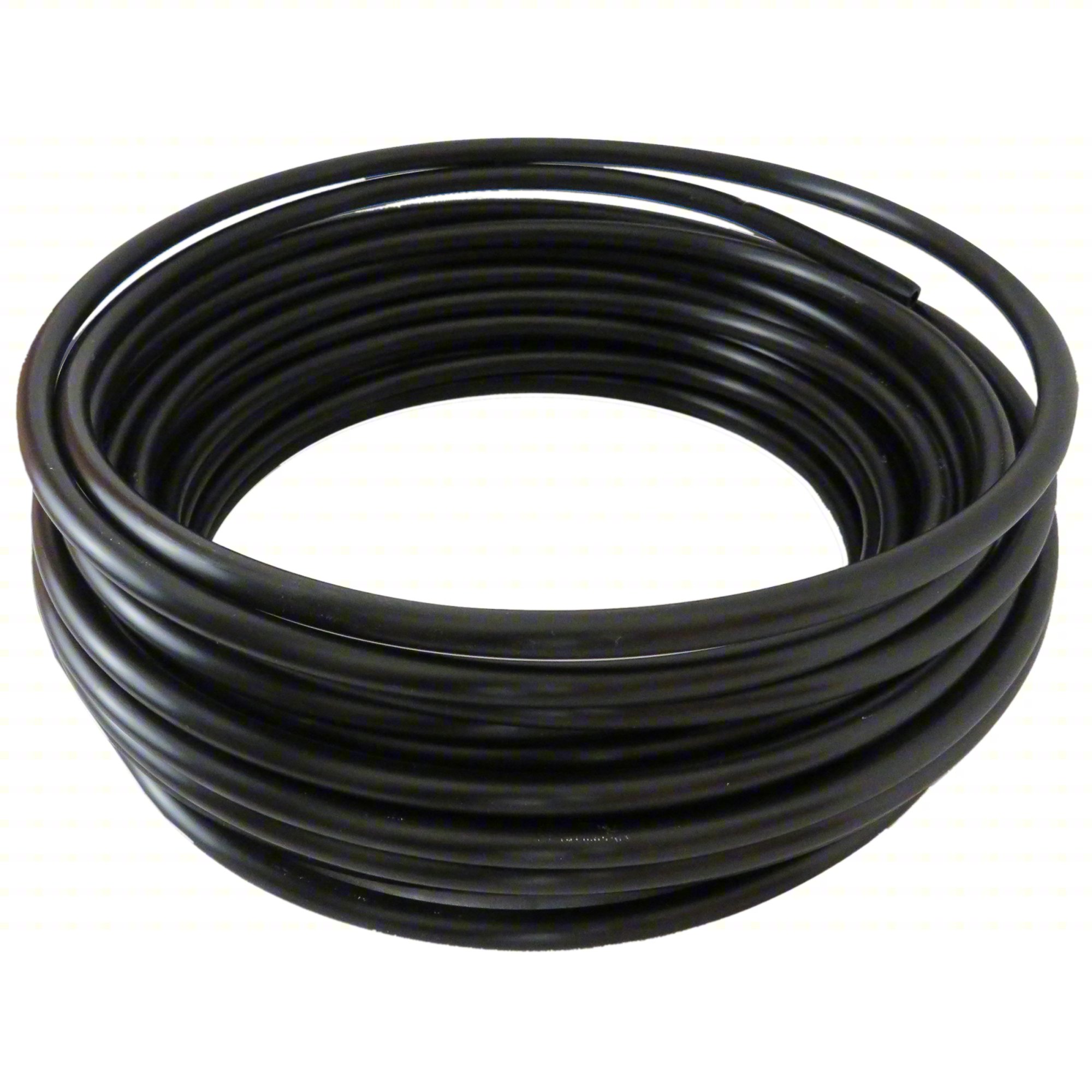 TUBING: PP, BLACK, 3/8 IN OD, 1/4 IN ID,