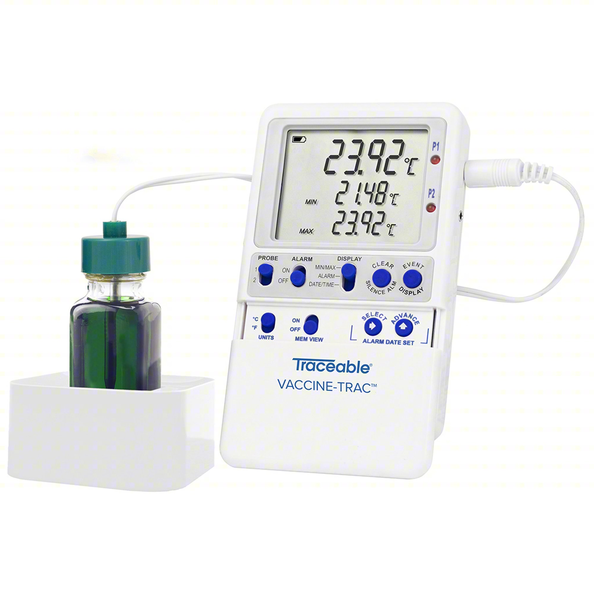 Temp Data Logger,0.75" D,4.25" H,2.75" W