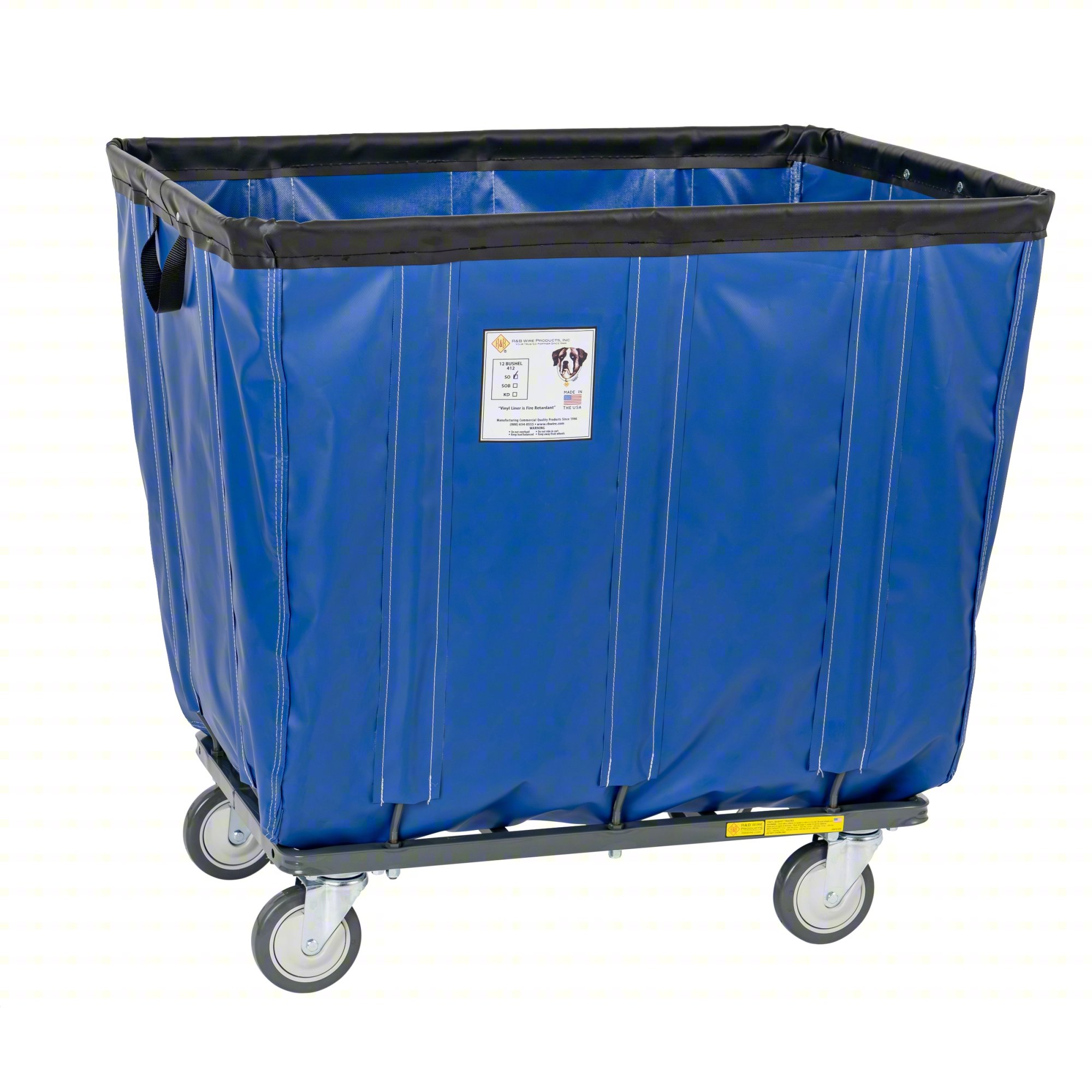 BUSHEL TRUCK,31" L,21" W,26-1/2" H,BLUE