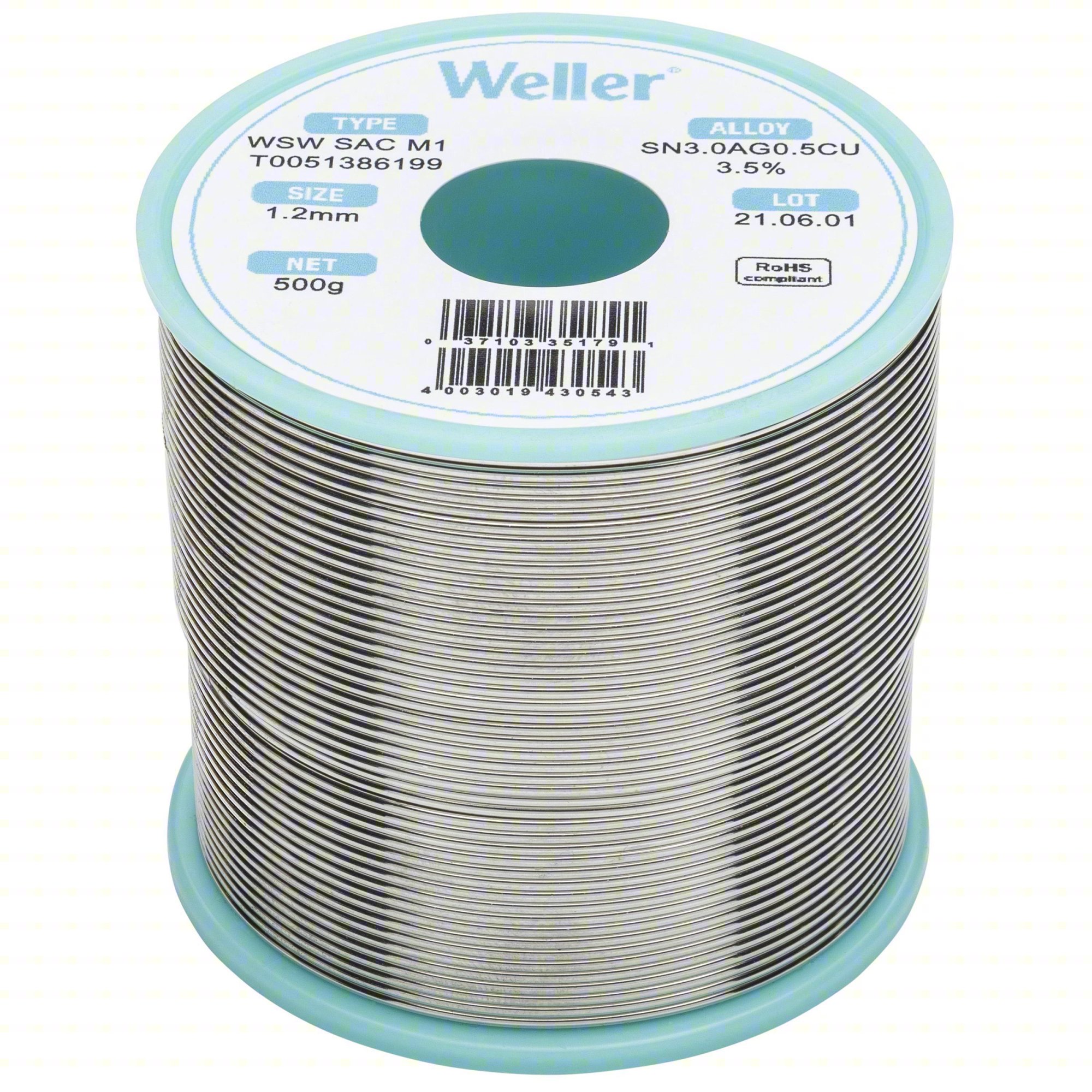 SOLDER WIRE: 1.2 MM X 500 G, SAC M1, 96.
