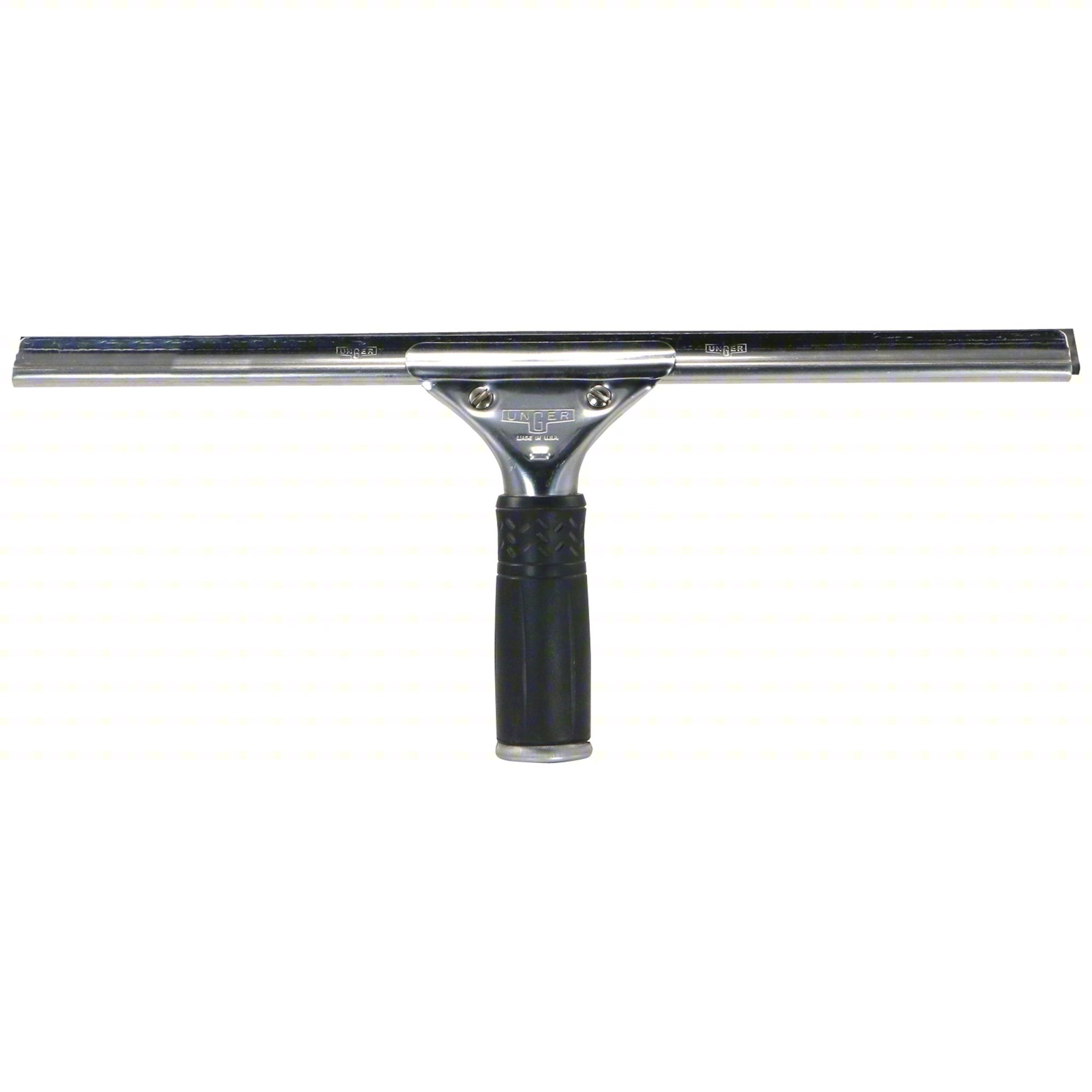SQUEEGEE,STAINLESS STEEL,14" W,BLK,PK10
