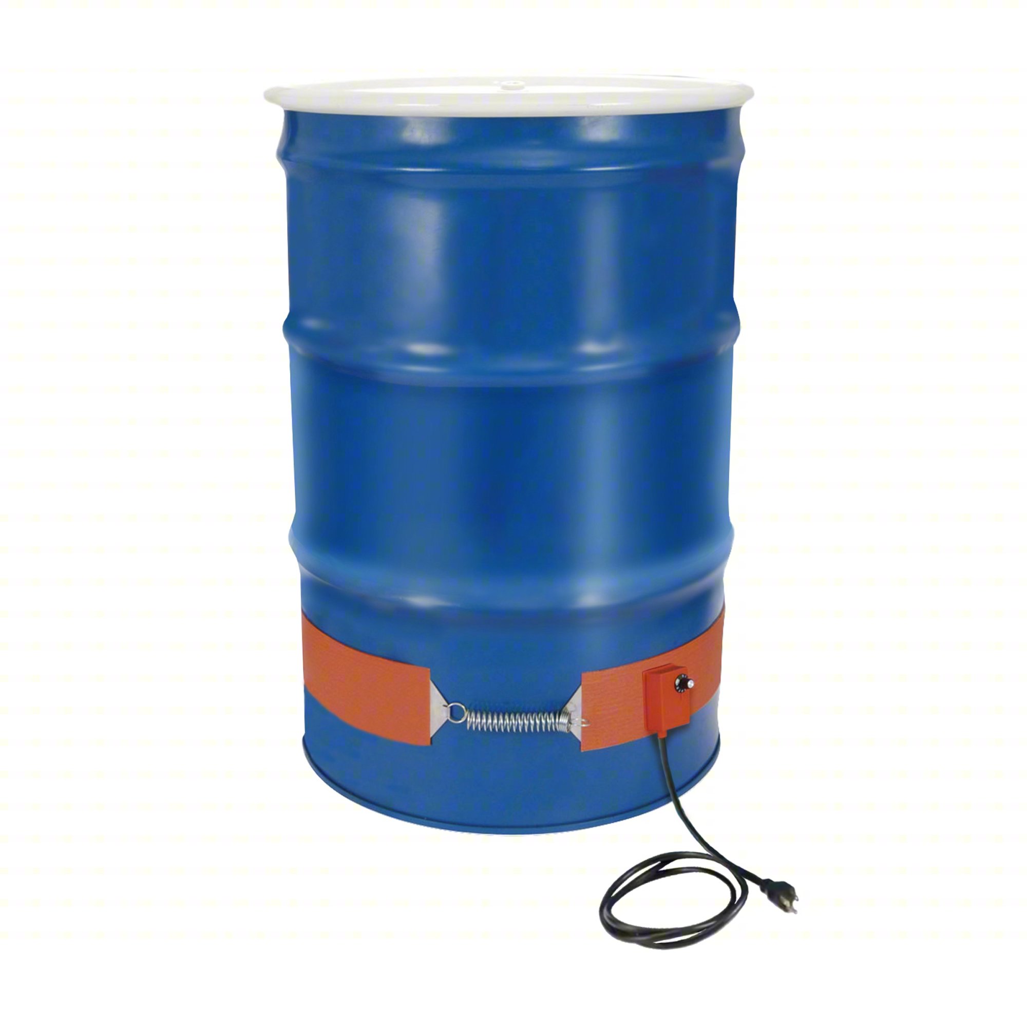 Si Rubber Drum Heater,55 gal,115V AC