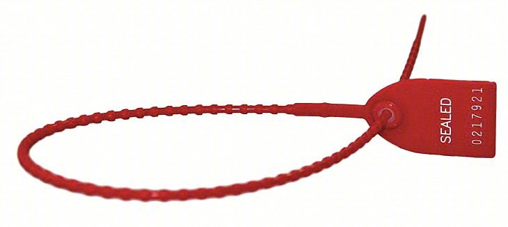Tug-Tight Seal,18",Red,40 Lb,PK1000