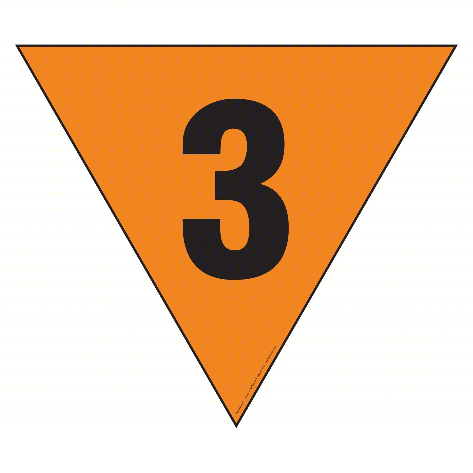 DOT CONTAINER PLACARD,MESSAGE 3