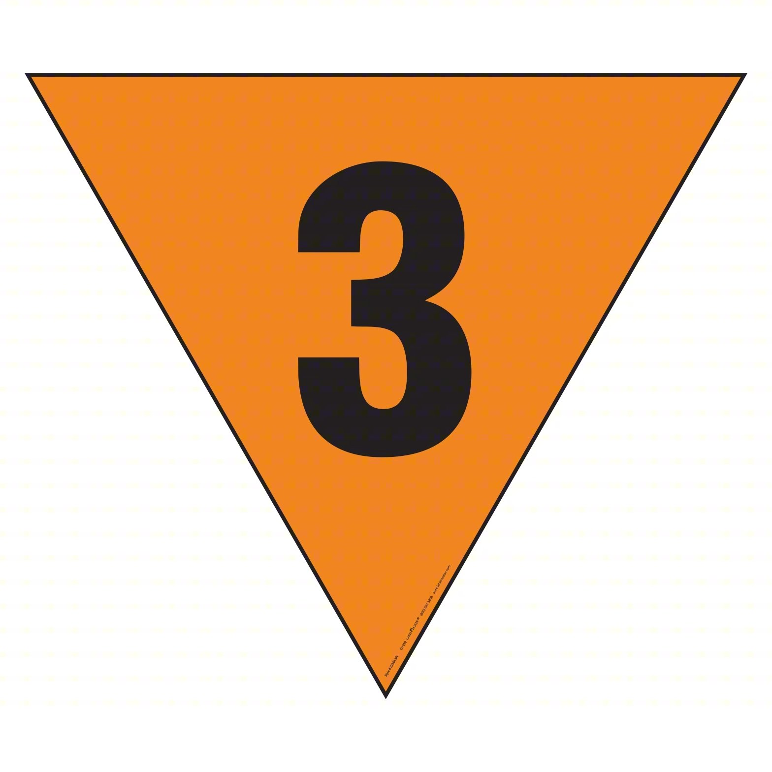 DOT CONTAINER PLACARD,REFLECTIVE SHEET