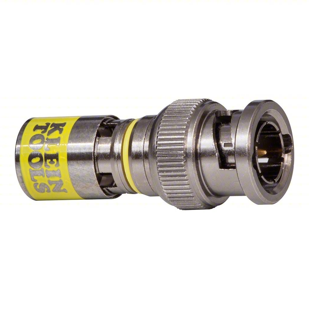 BNC COMPRESSION CONNECT RG6/6Q,PK10