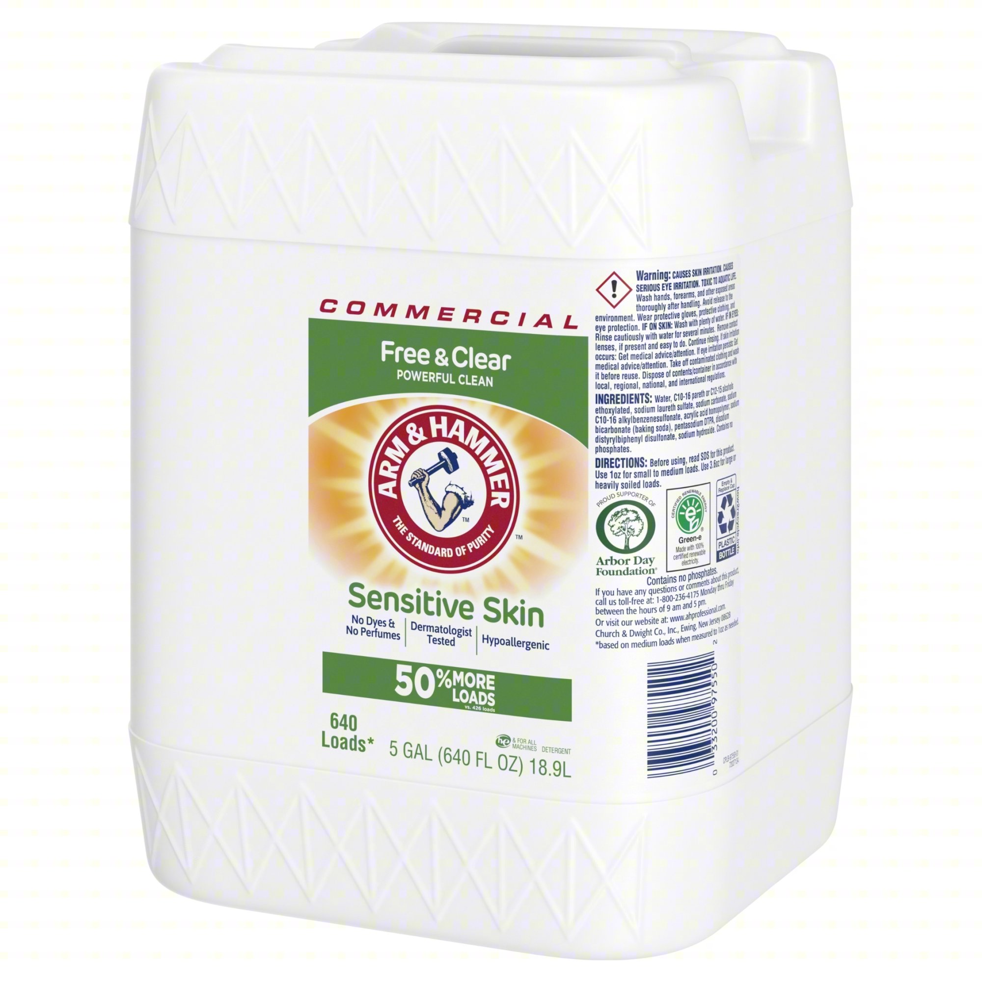 LAUNDRY DETERGENT,5 GAL,LIQUID,UNSCENTED