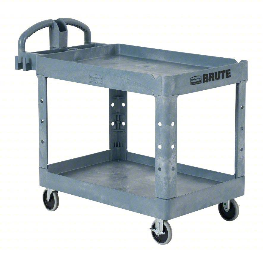 HEAVY DUTY ERGO HANDLE UTILITY CART