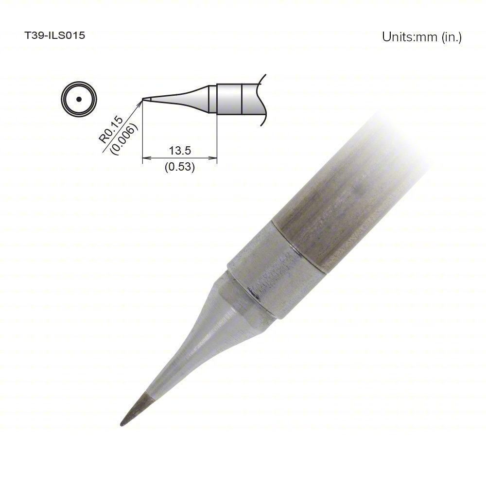 Soldering Tip,T.W. 0.15 mm,T.L. 13.5 mm