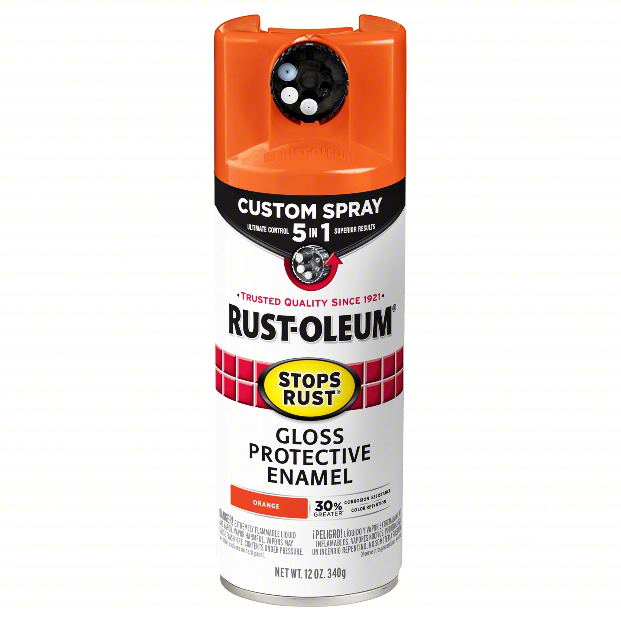 Rust Preventative Spray Paint,Gloss,12oz