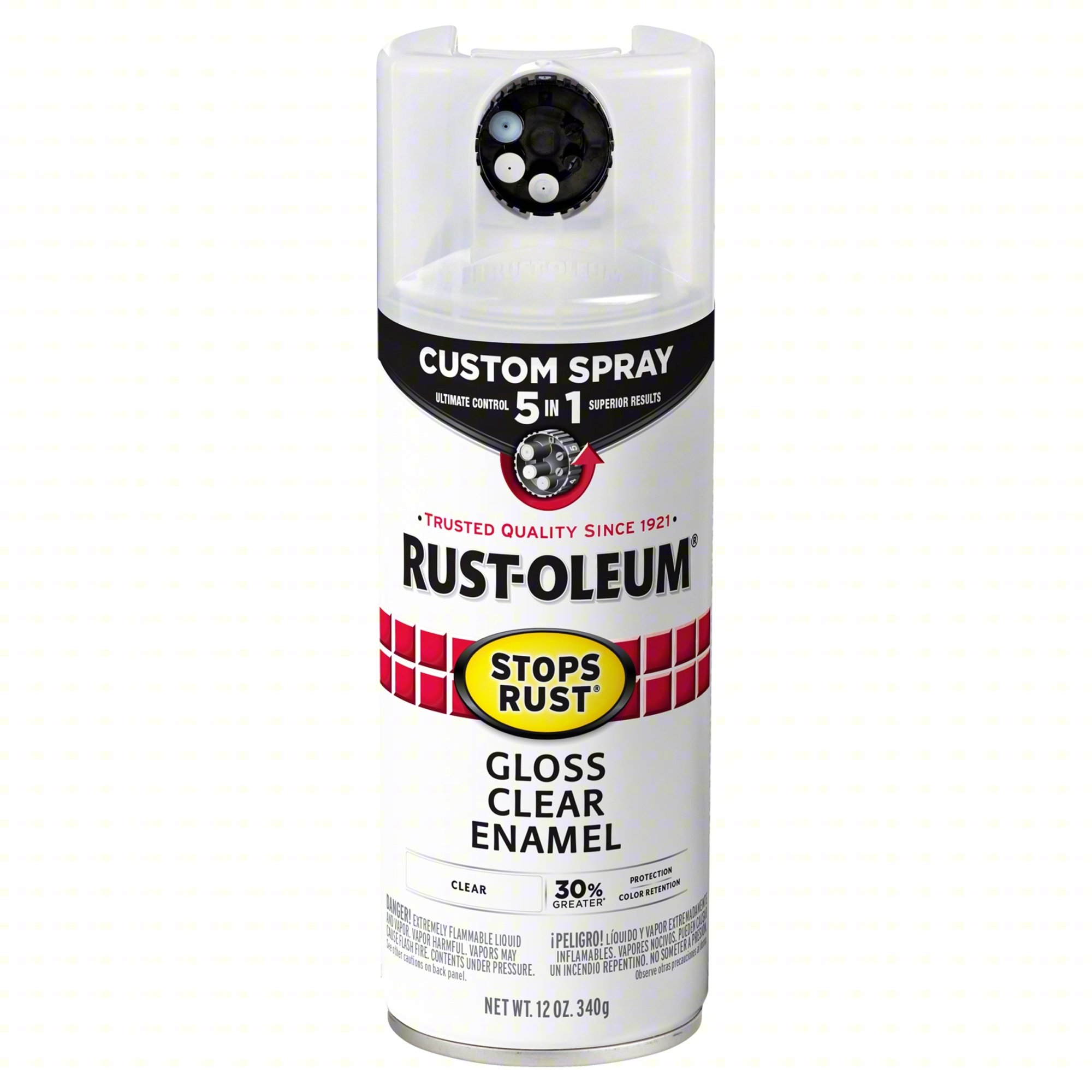 Rust Preventative Spray Paint,Gloss,12oz