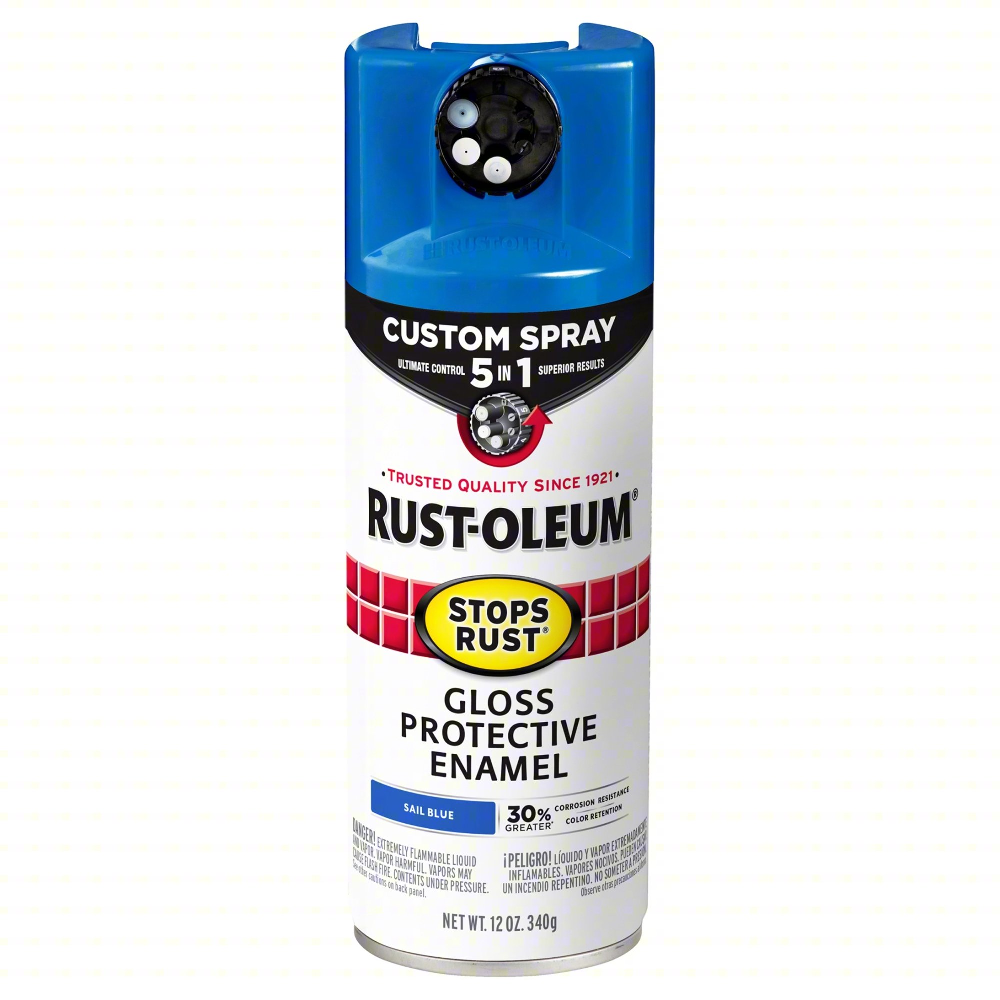 Rust Preventative Spray Paint,Gloss,12oz