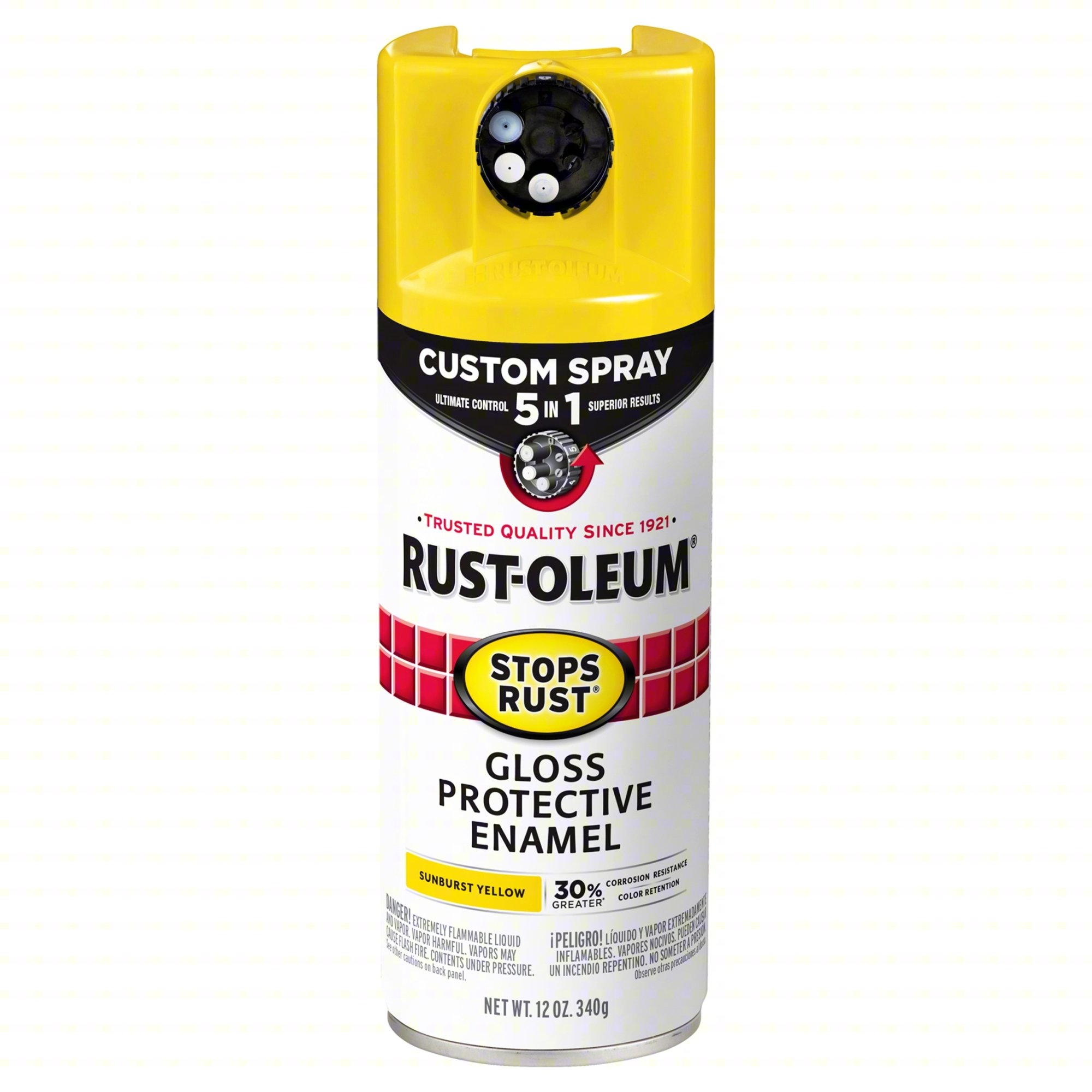 Rust Preventative Spray Paint,Gloss,12oz