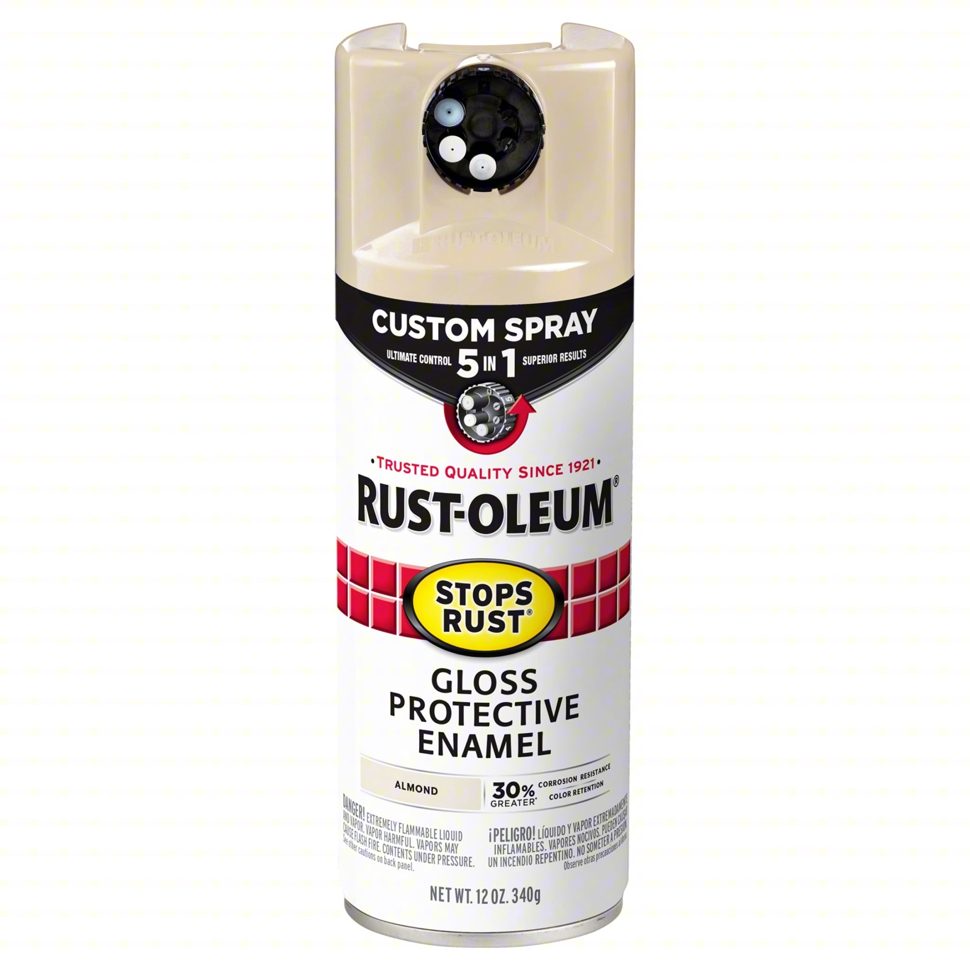 Rust Preventative Spray Paint,Gloss,12oz
