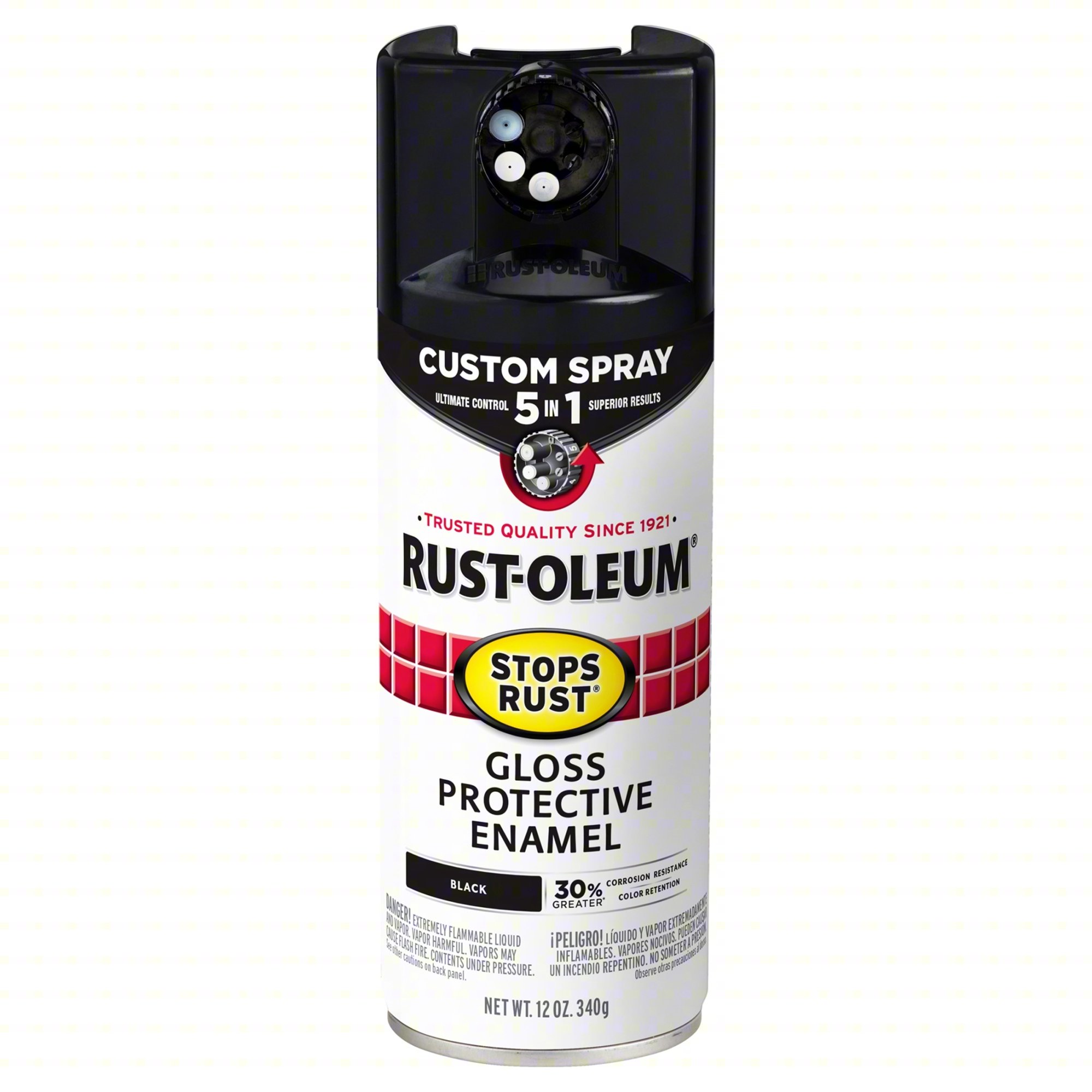Rust Preventative Spray Paint,Gloss,12oz