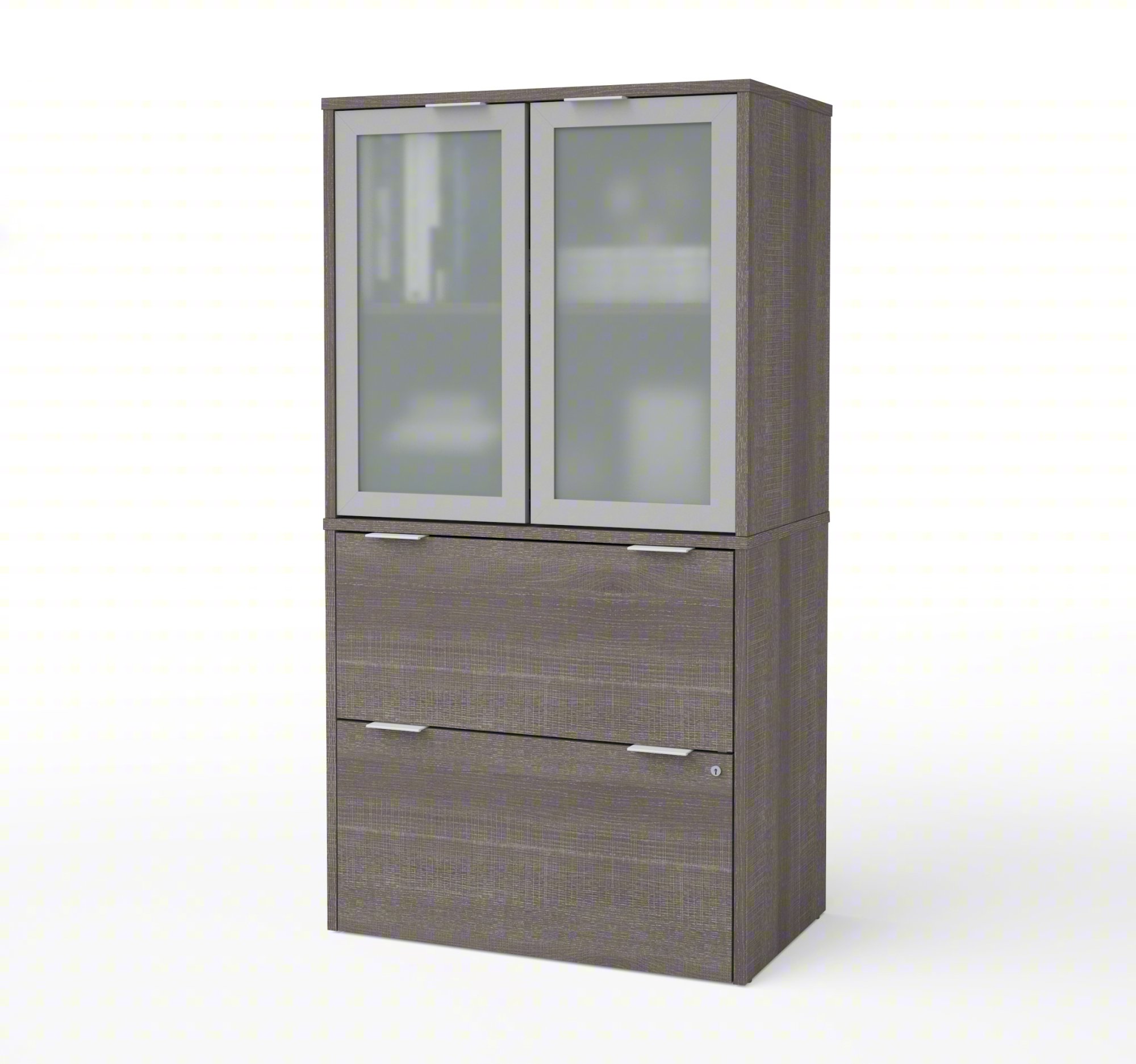 Lateral File Cabinet,Bark Grey