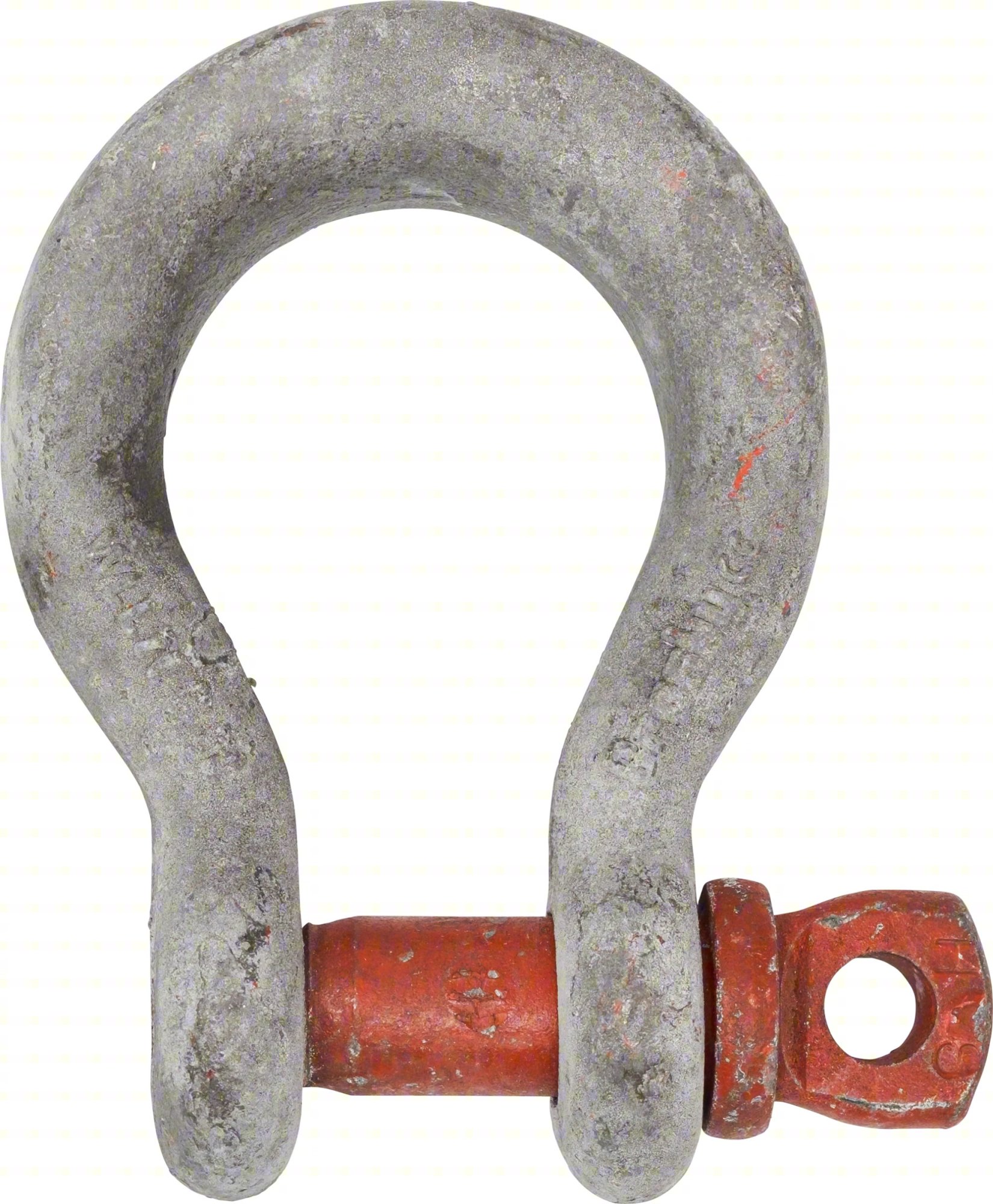 Wide Body Shackle,25,000 lb,Alloy Steel