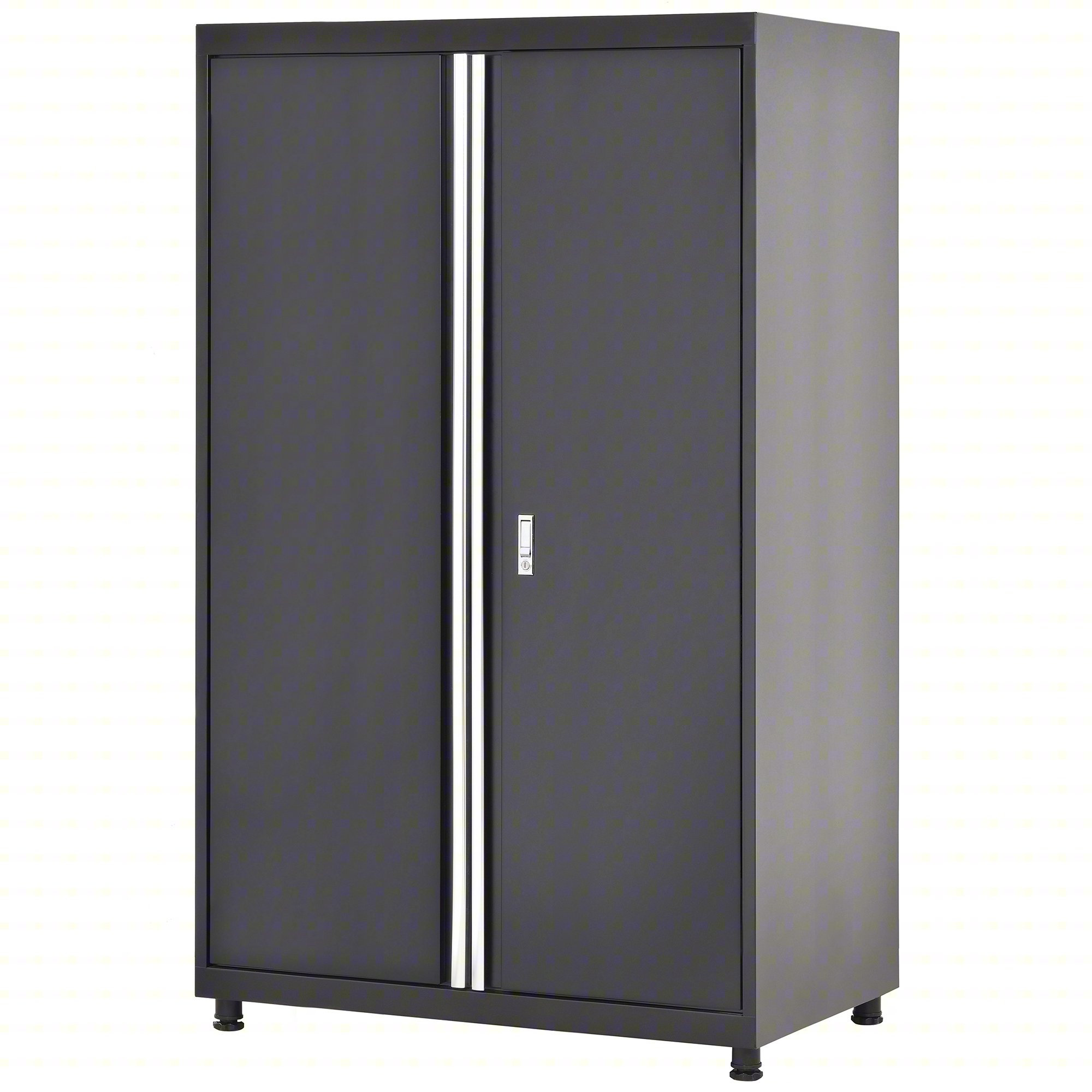 STORAGE CABINET,STEEL,BLACK,200 LB