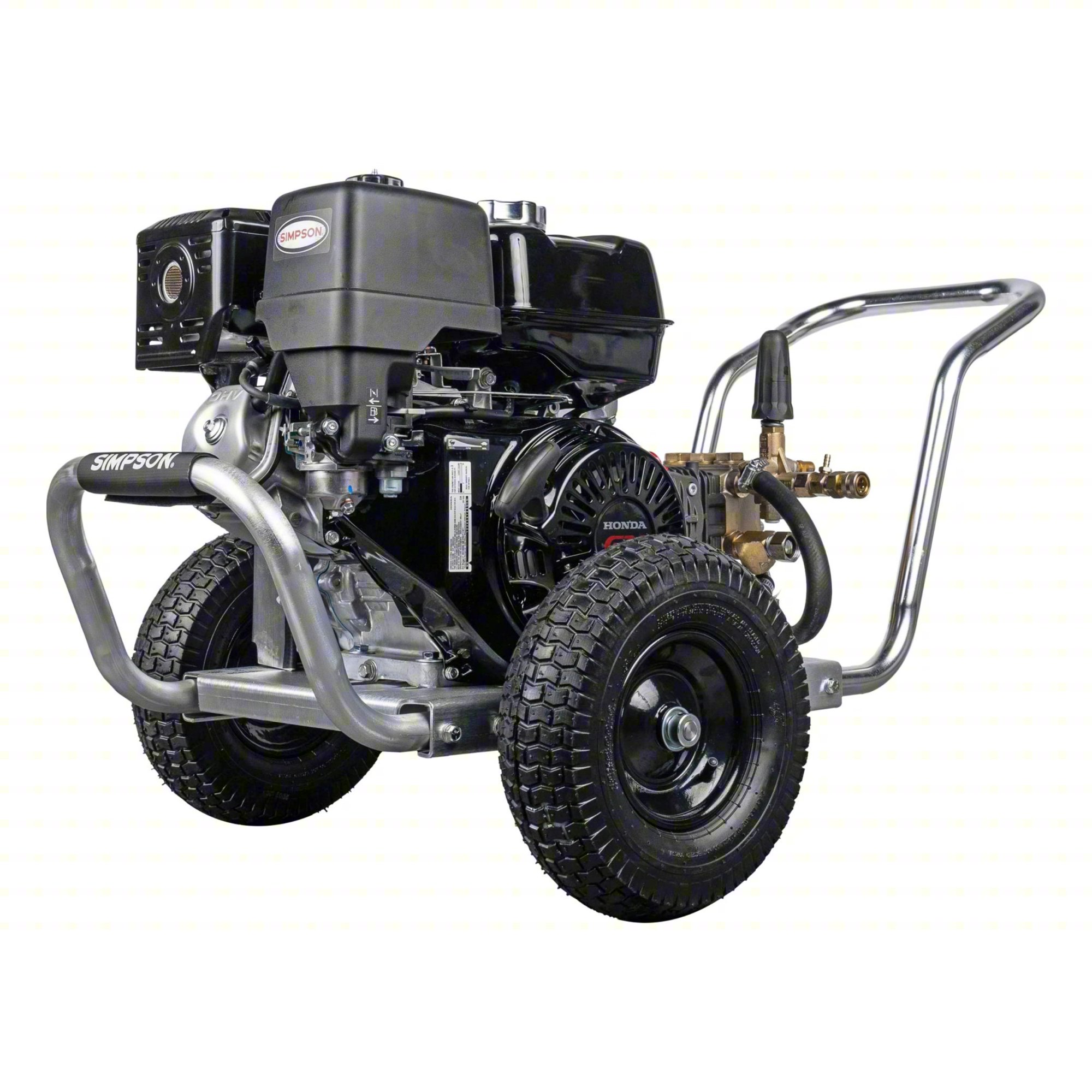 GAS-POWERED PRESSURE WASHER: HEAVY DUTY,