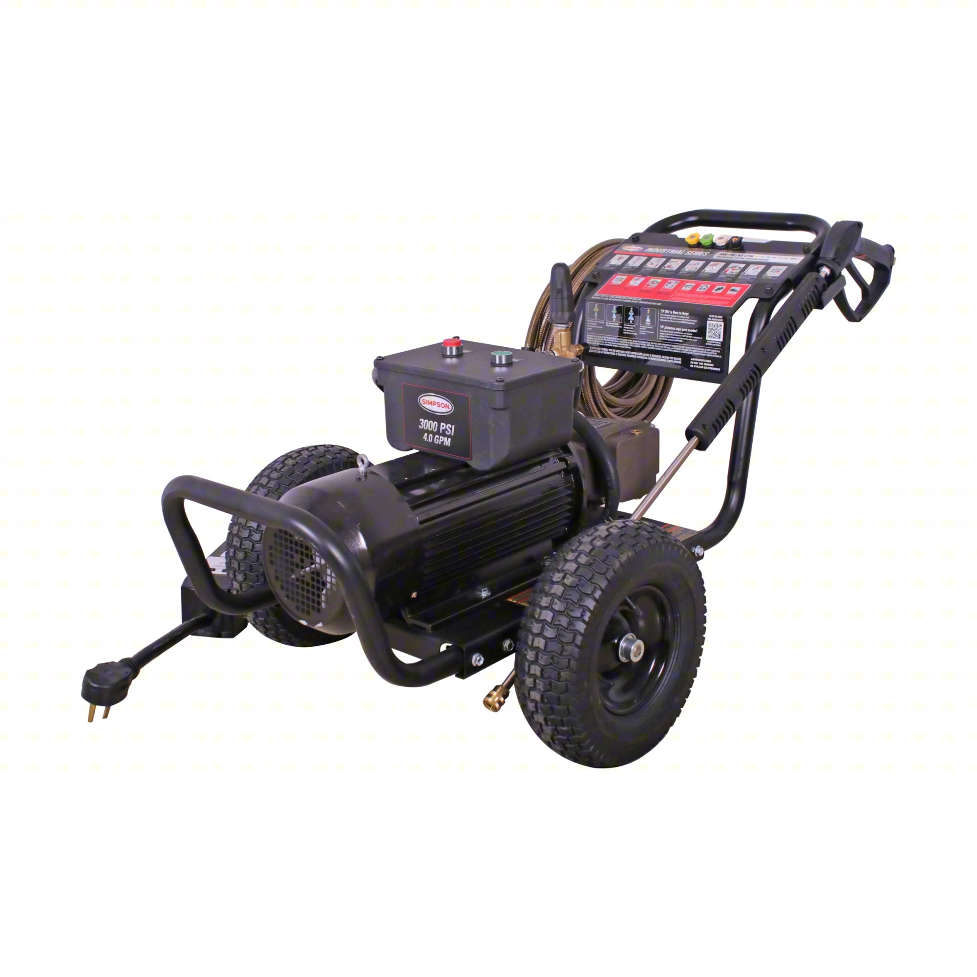 ELECTRIC PRESSURE WASHER: CART, 230 V +