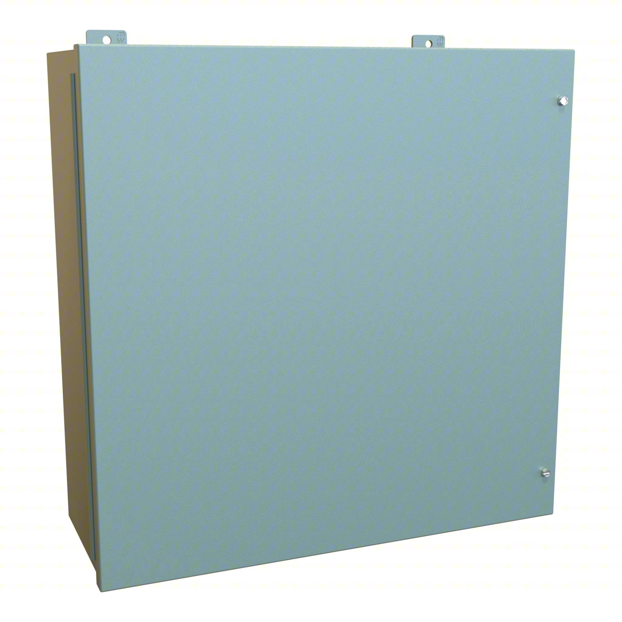 ENCLOSURE: STEEL, 24 IN X 24 IN X 9 IN,