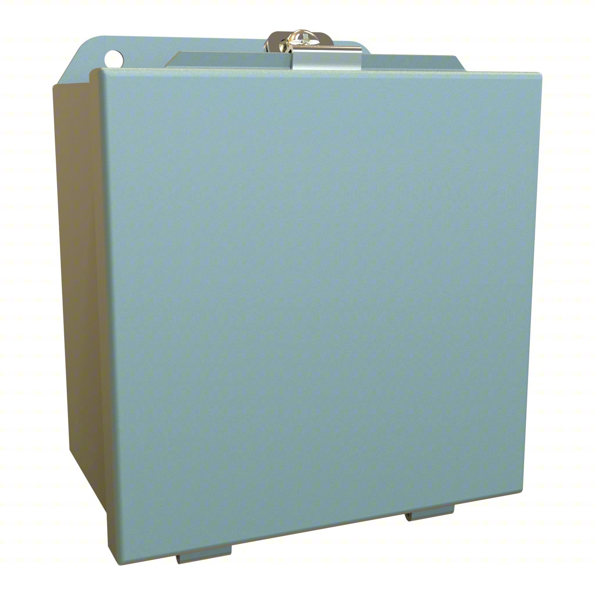 N4,12 J BOX LIFT OFF, 6X6X4, STEEL/GRAY