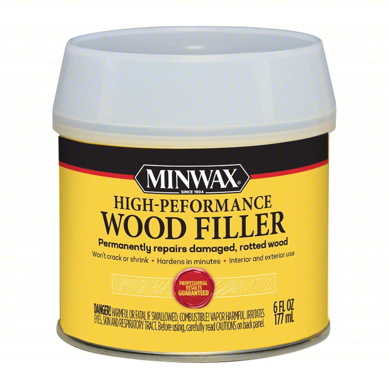 WOOD FILLER,NATURAL,6 OZ,TUB