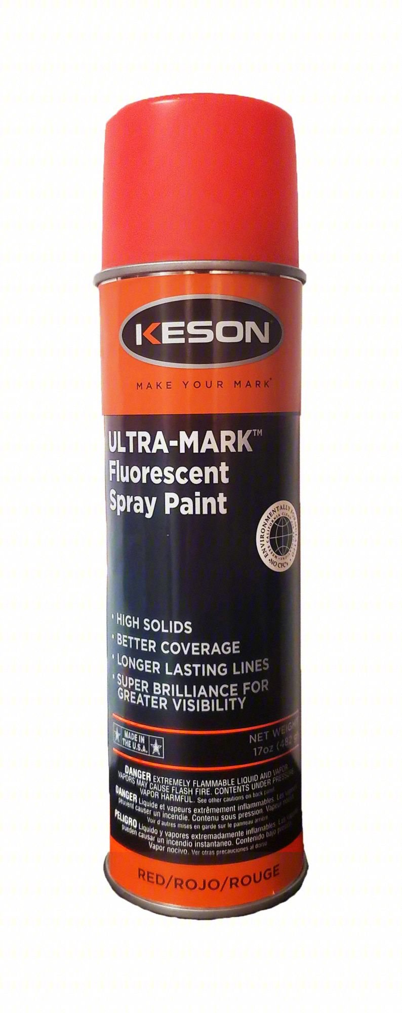 Inverted Marking Paint,20 oz,Red