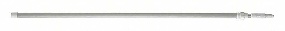 TELESCOPIC HANDLE,109 IN L,WHITE