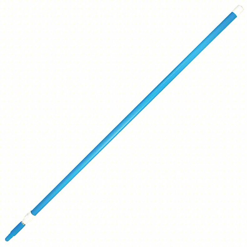 TELESCOPIC HANDLE,109 IN L,BLUE