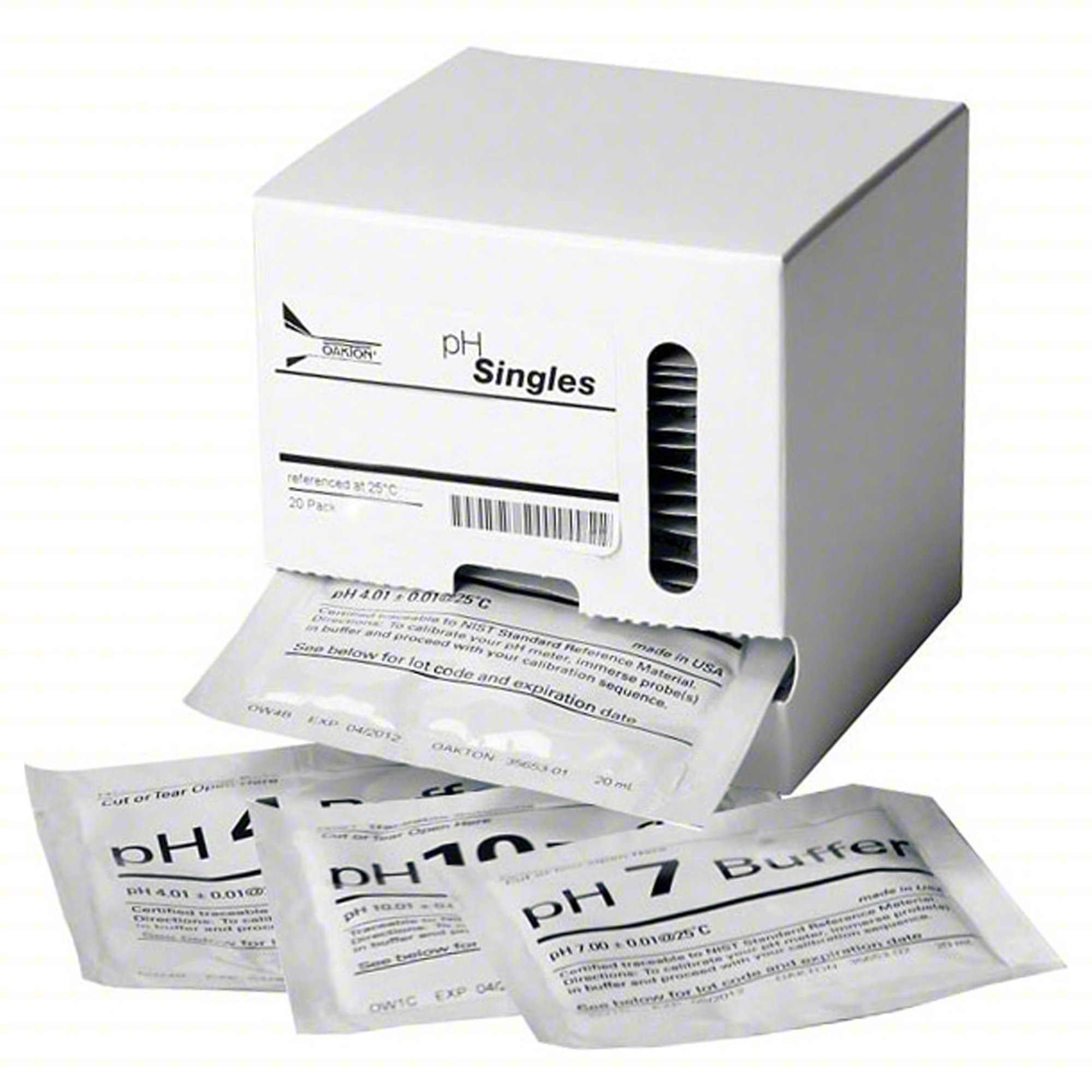 Buffer Solution Kit,pH,4.01,7.00,20 mL