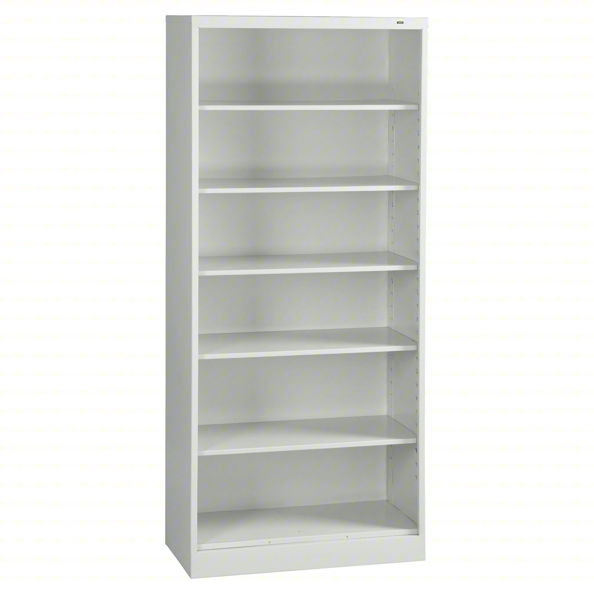 BOOKCASE,84 IN H,LIGHT GRAY