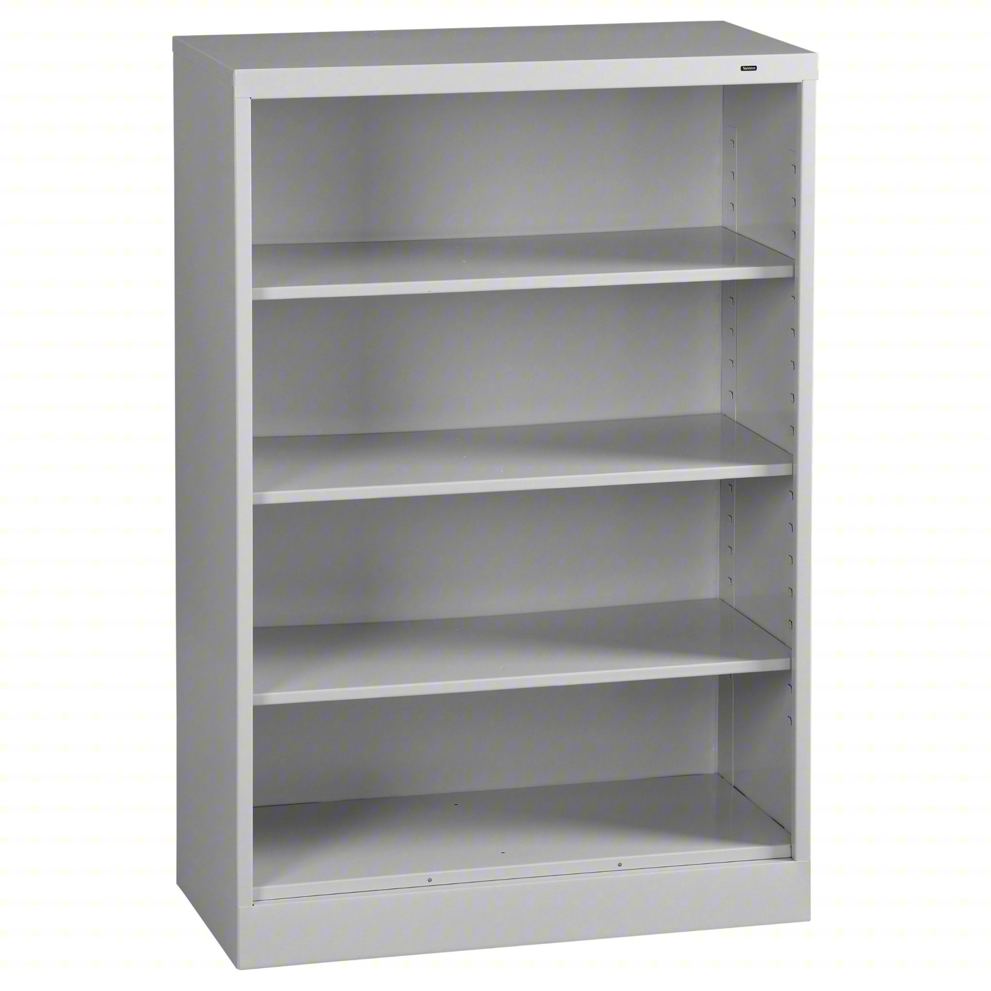BOOKCASE,55 IN H,LIGHT GRAY