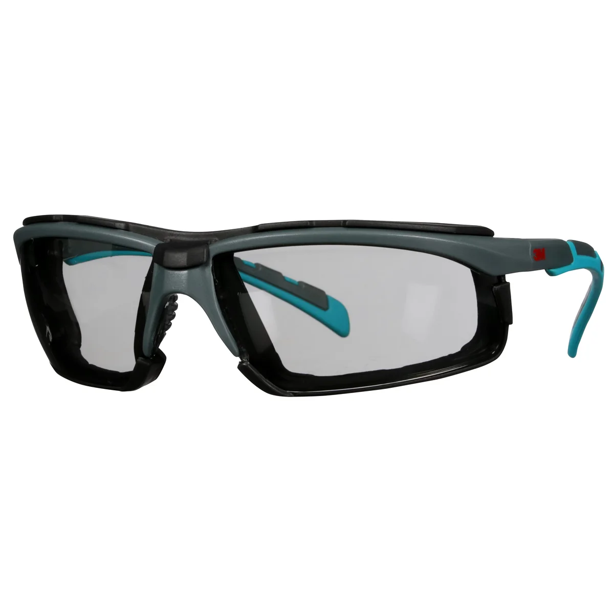 3M™ Solus™ 2000 Series S2007SGAF-BGR-F, Gray/Blue-Green, Scotchgard™ Anti-Fog Coating, IO Gray AF-AS lens, Fm Gskt, 20 ea/Case