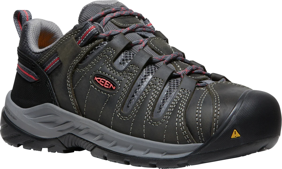 Keen - Women's Flint II Steel Toe-MAGNET/ROSE