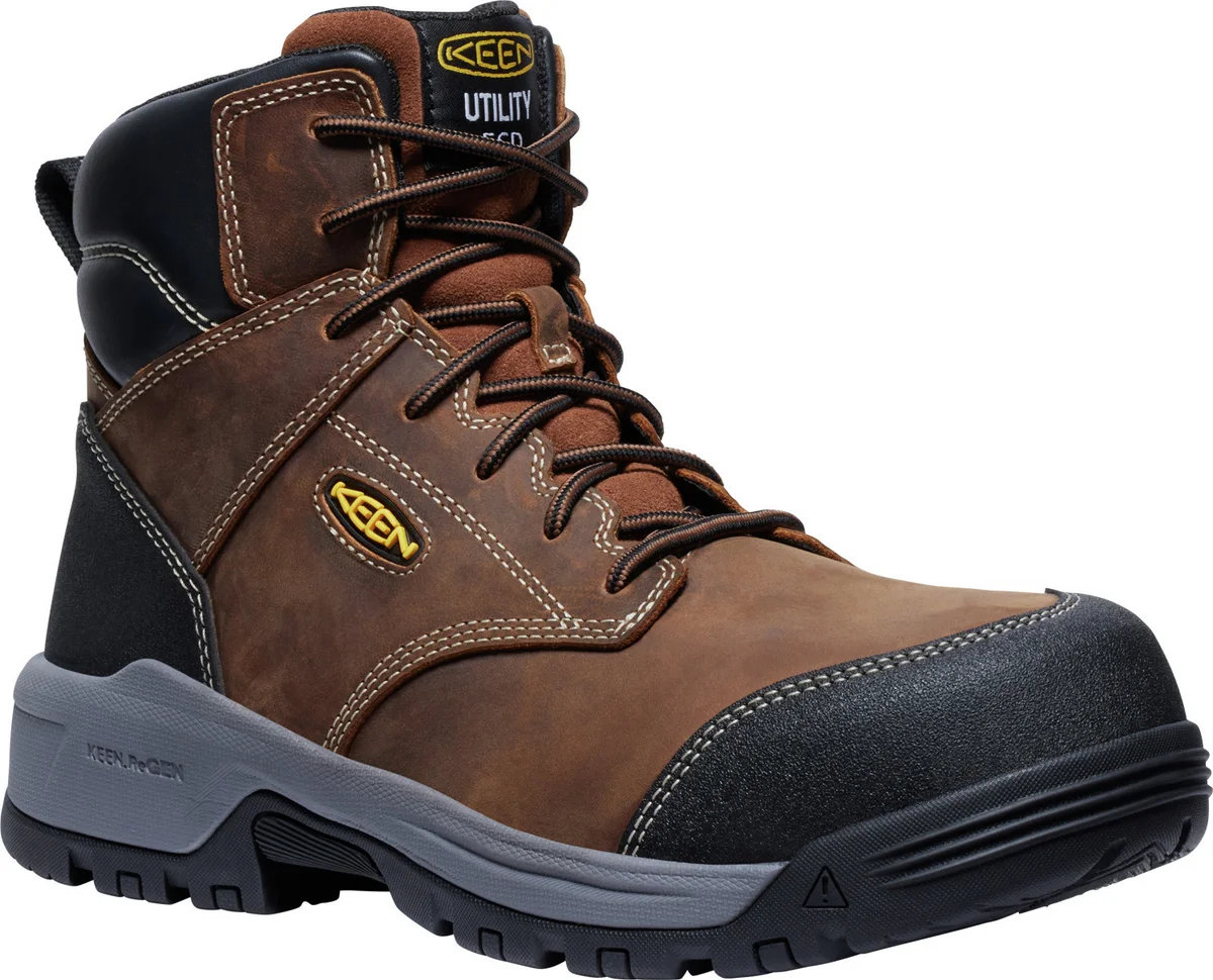 Keen - Men's Evanston 6" ESD Boot (Carbon Toe)
