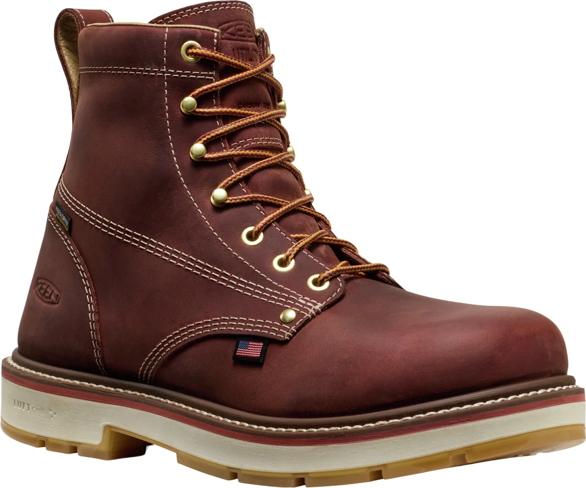 Keen - Men's Liberty 6" WP 90° Heel Boot-C Toe