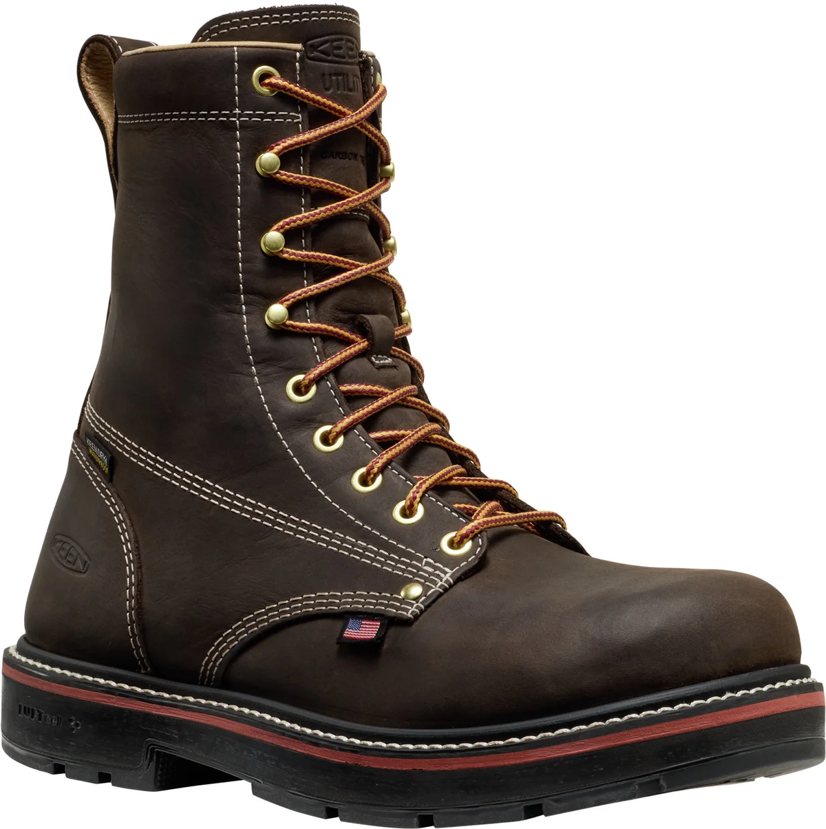 Keen - Men's Liberty 8" WP 90° Heel Boot-C Toe